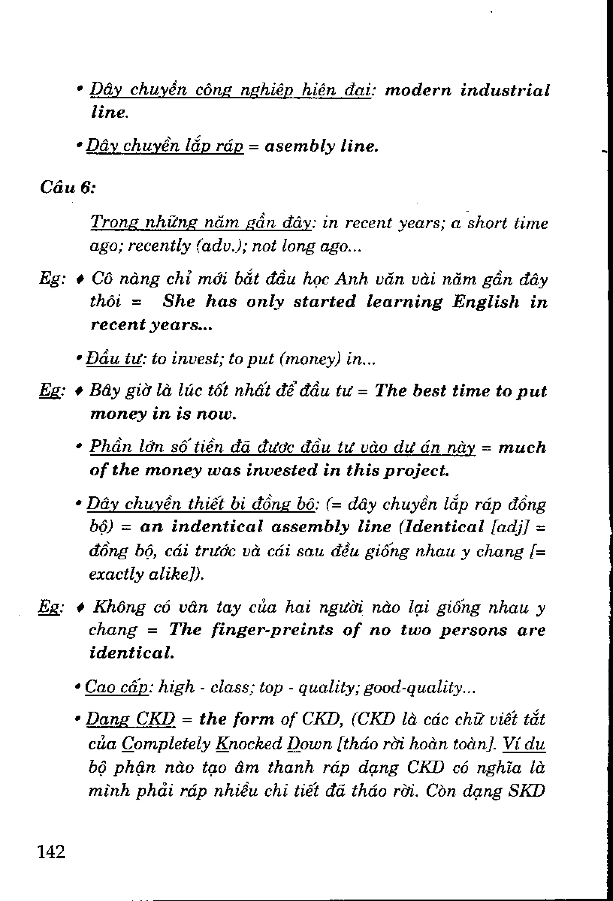 Luyện dịch Việt Anh