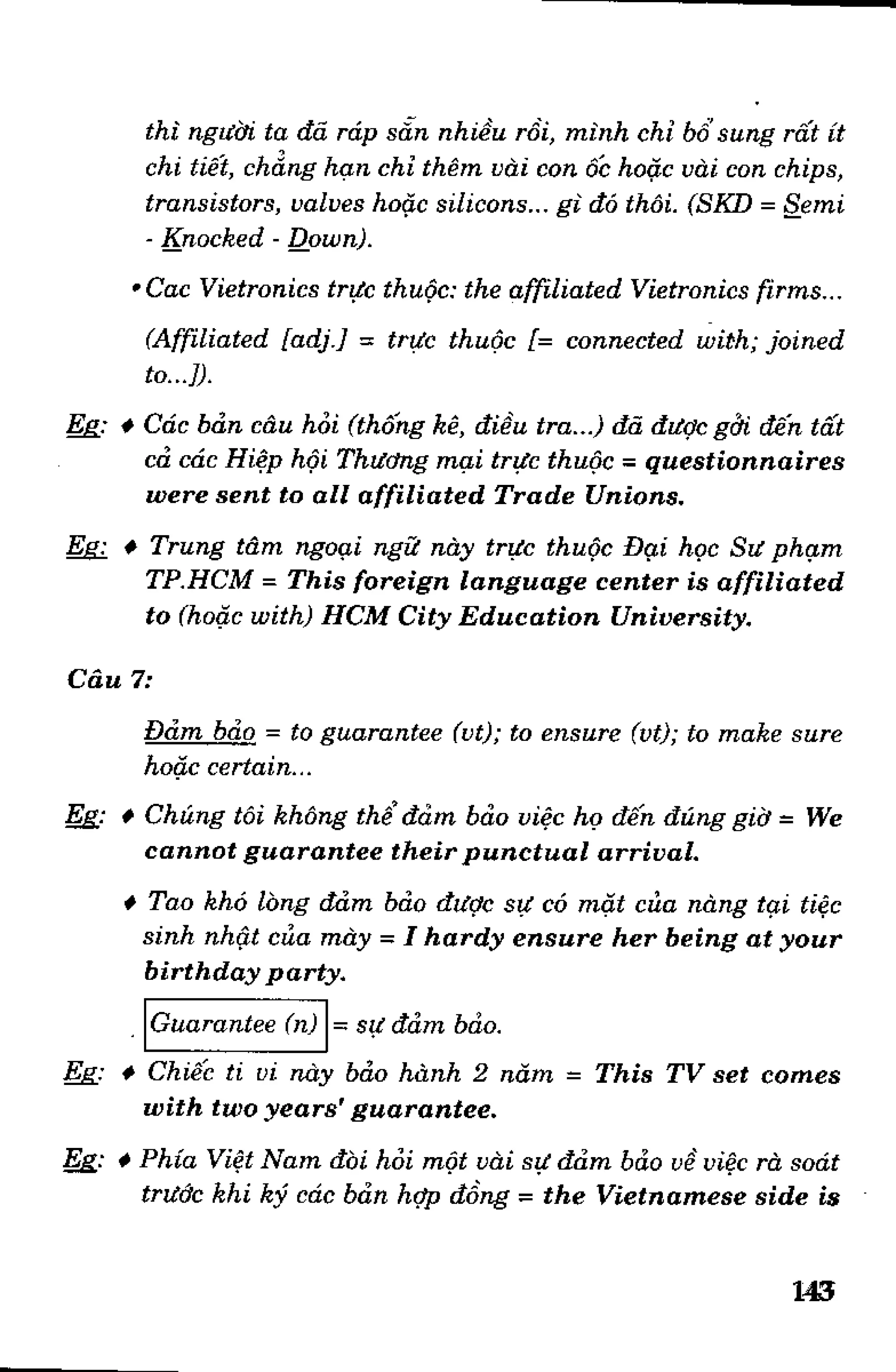 Luyện dịch Việt Anh