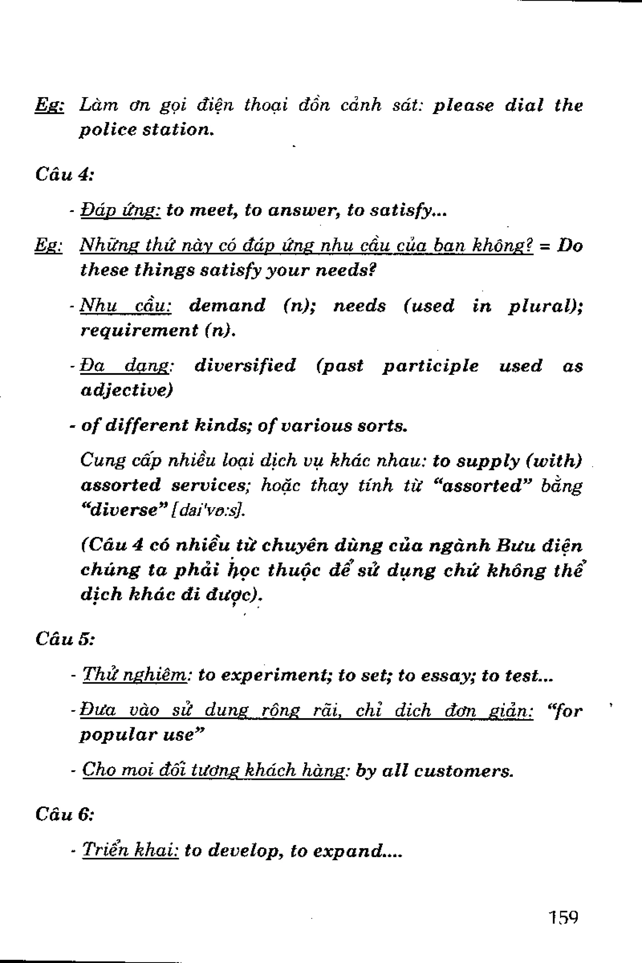 Luyện dịch Việt Anh