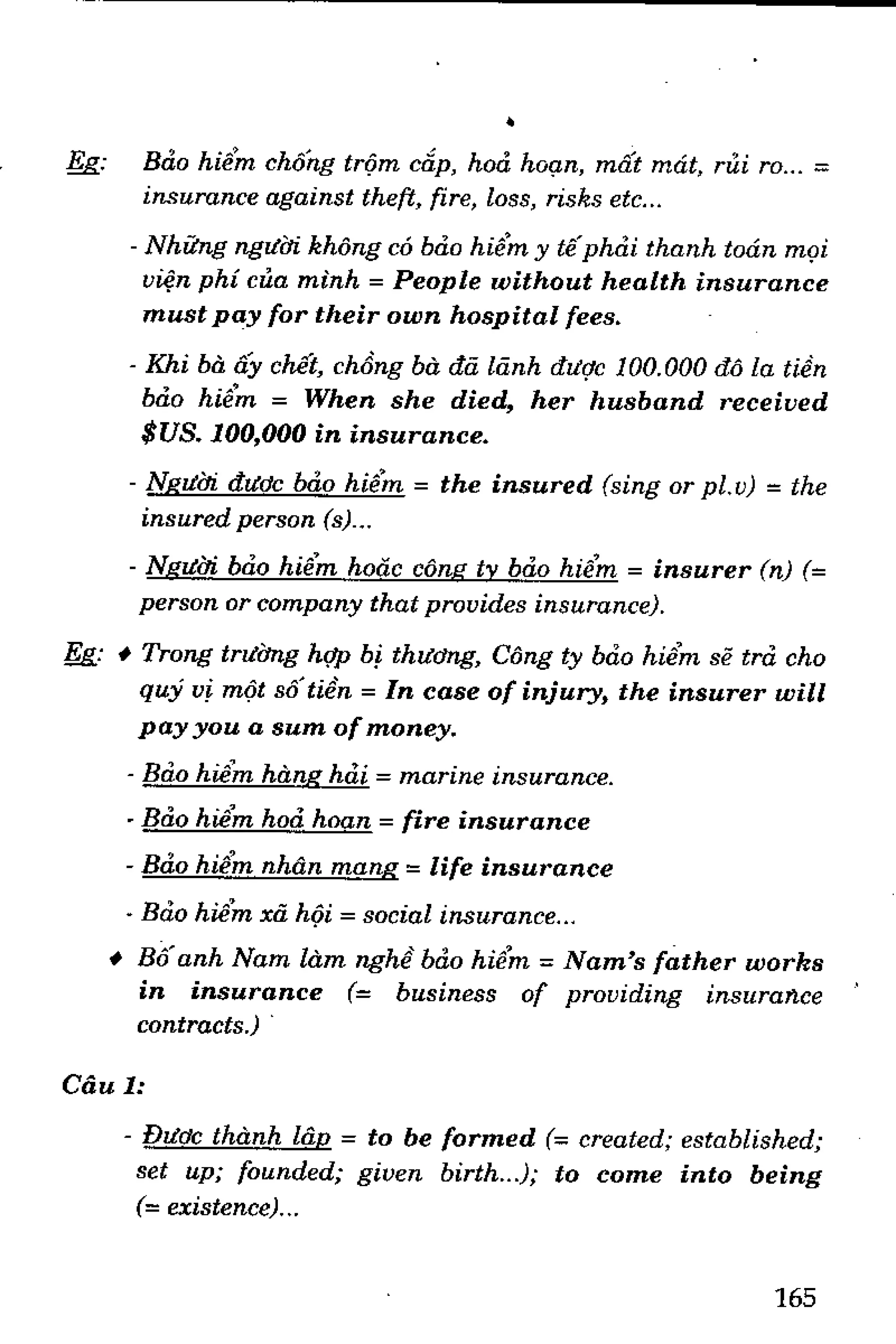 Luyện dịch Việt Anh