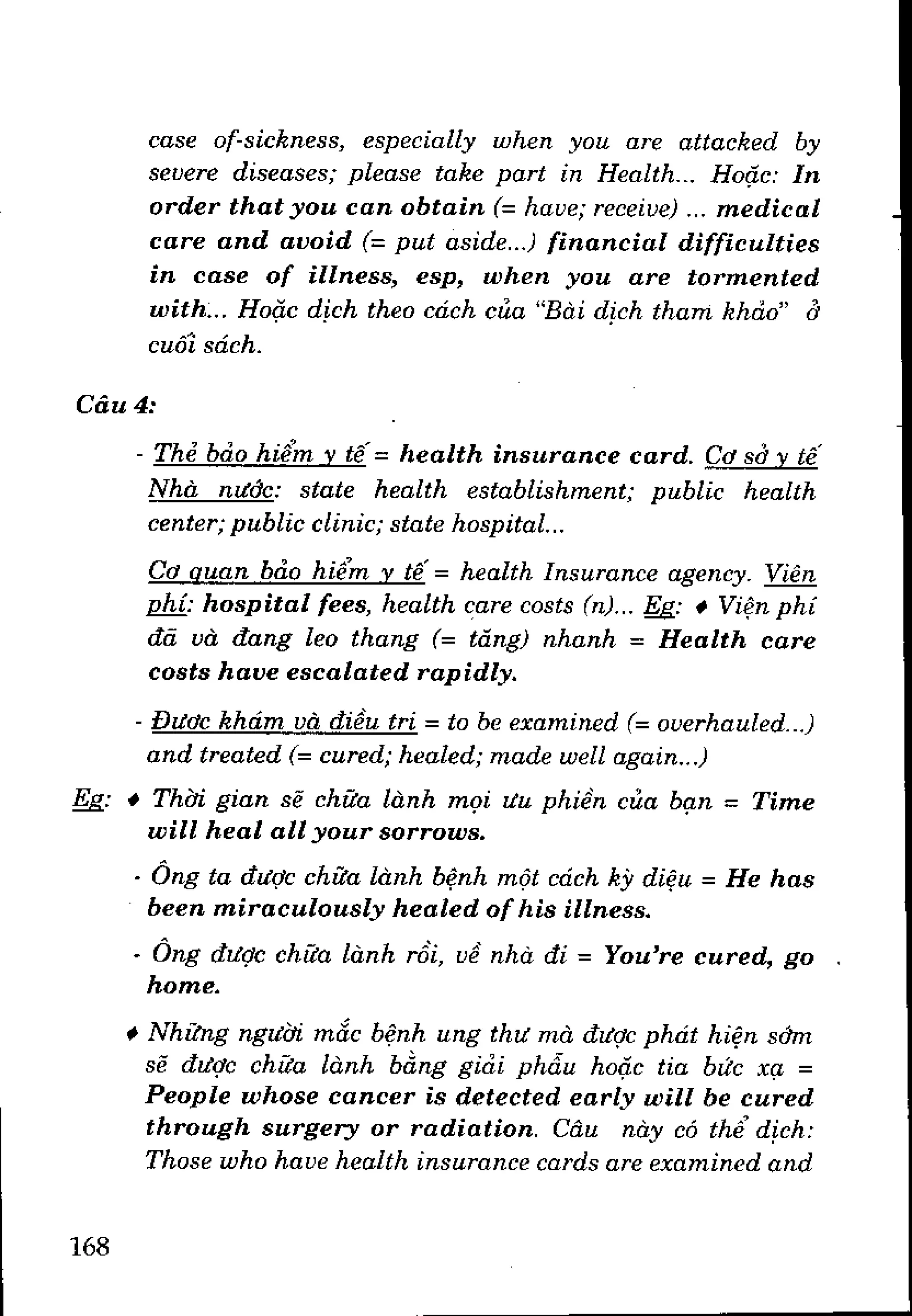 Luyện dịch Việt Anh