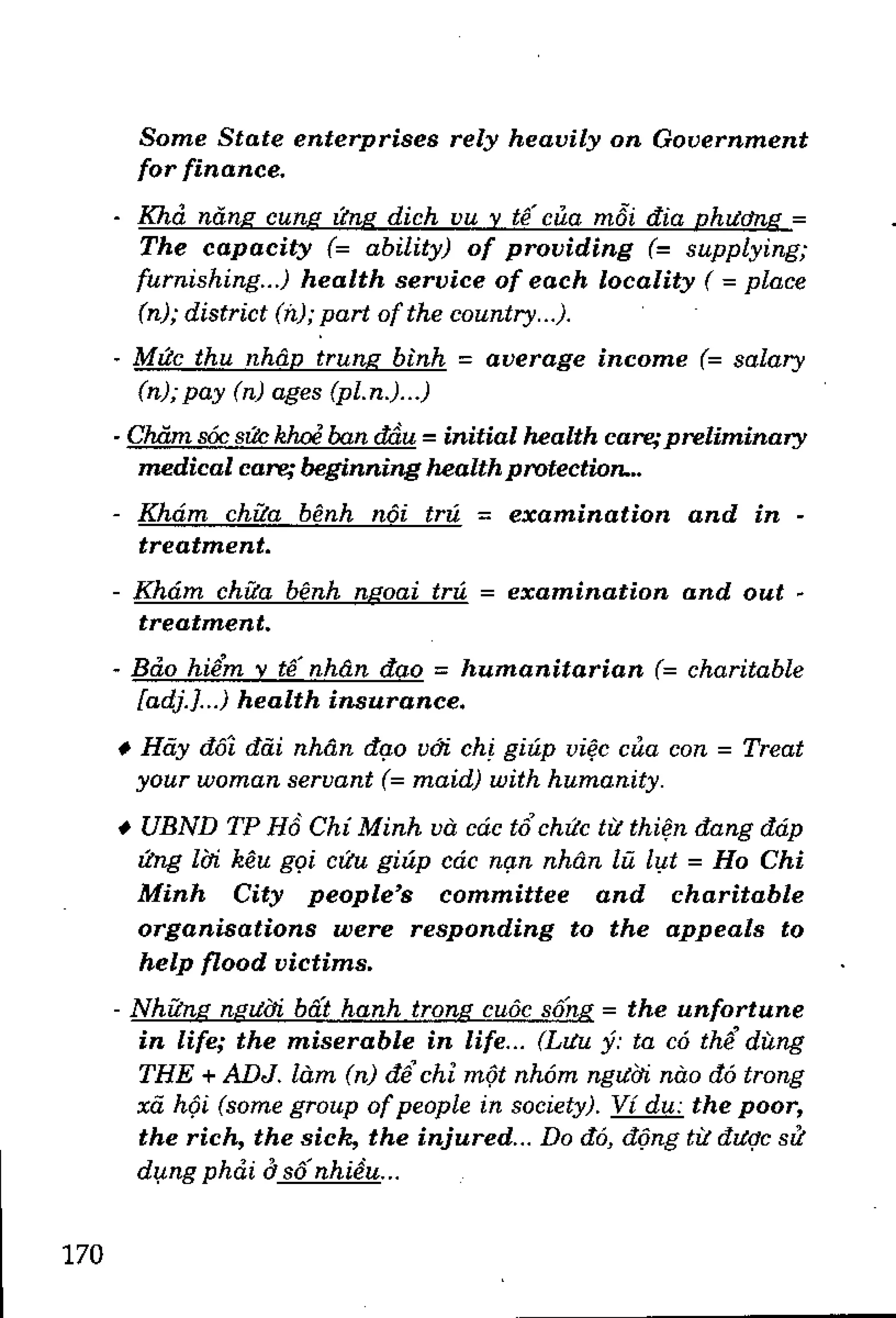 Luyện dịch Việt Anh