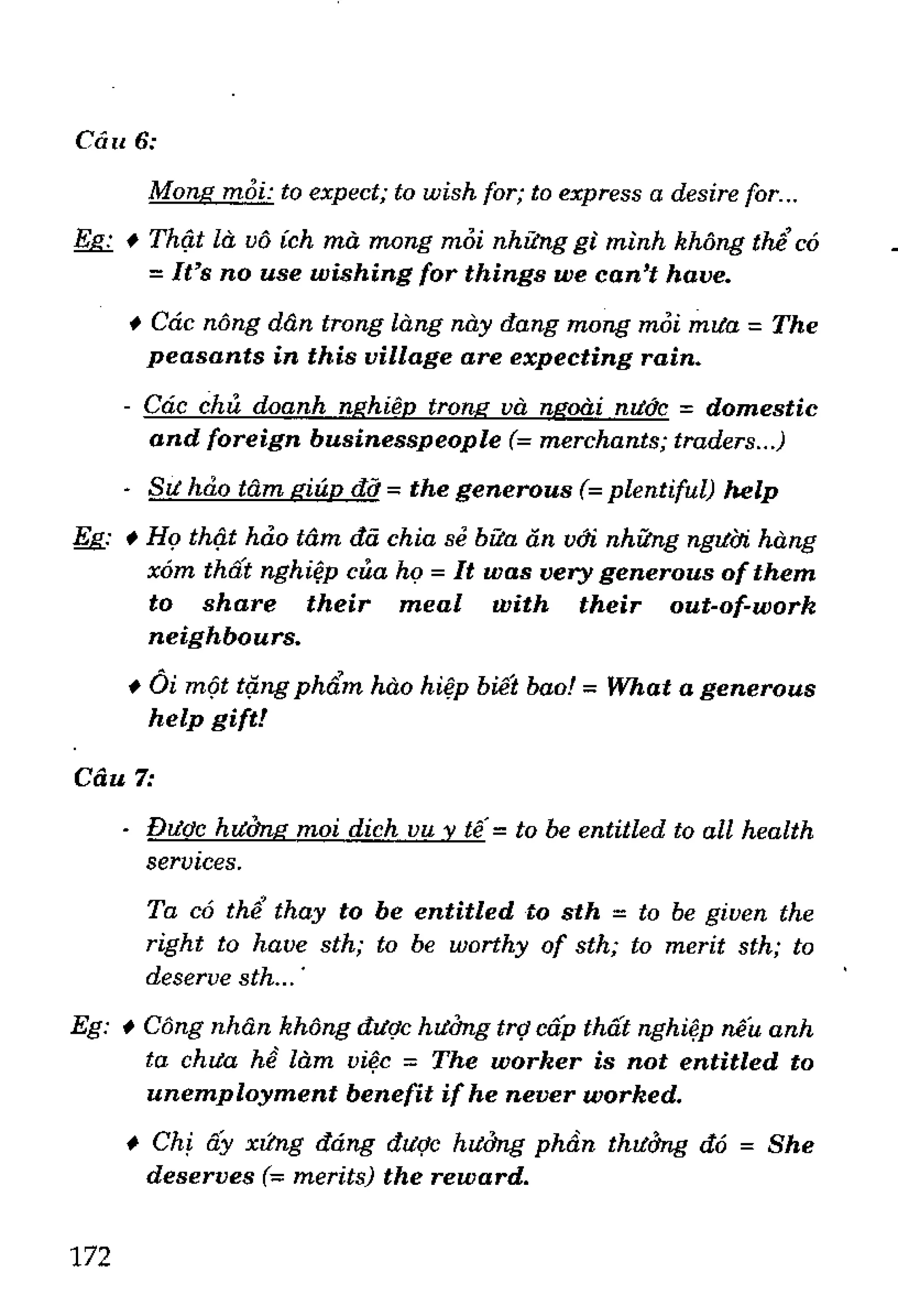 Luyện dịch Việt Anh