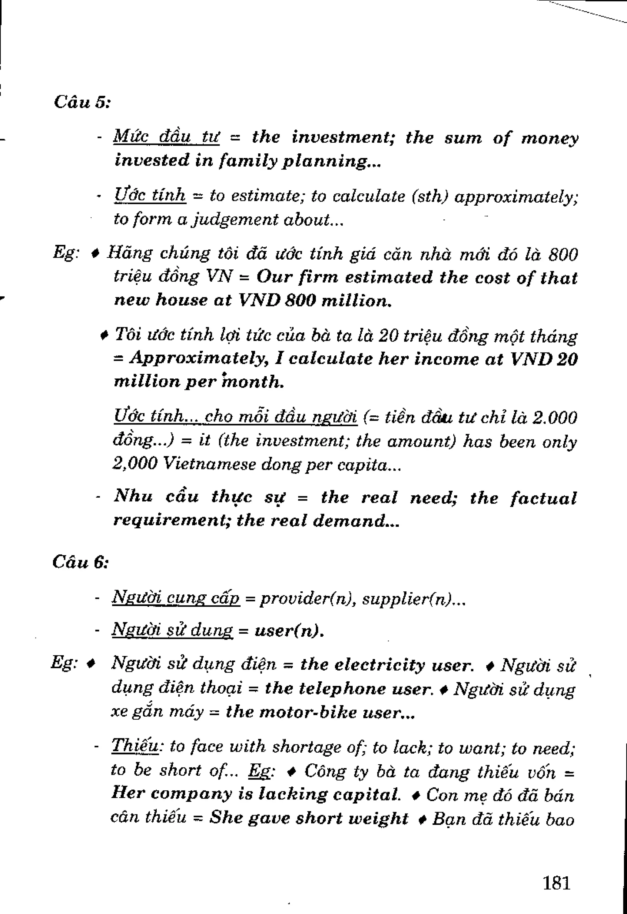 Luyện dịch Việt Anh