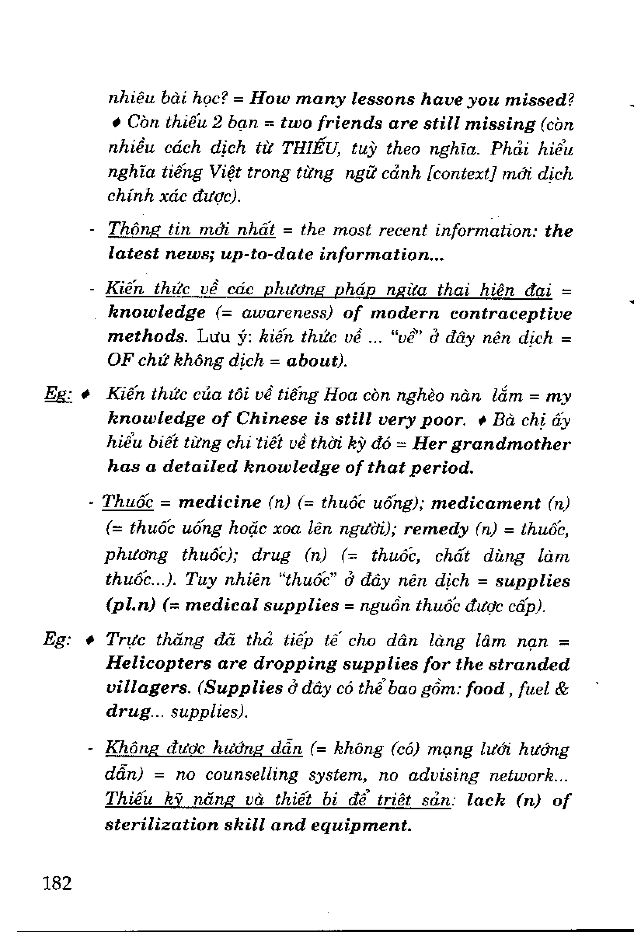 Luyện dịch Việt Anh