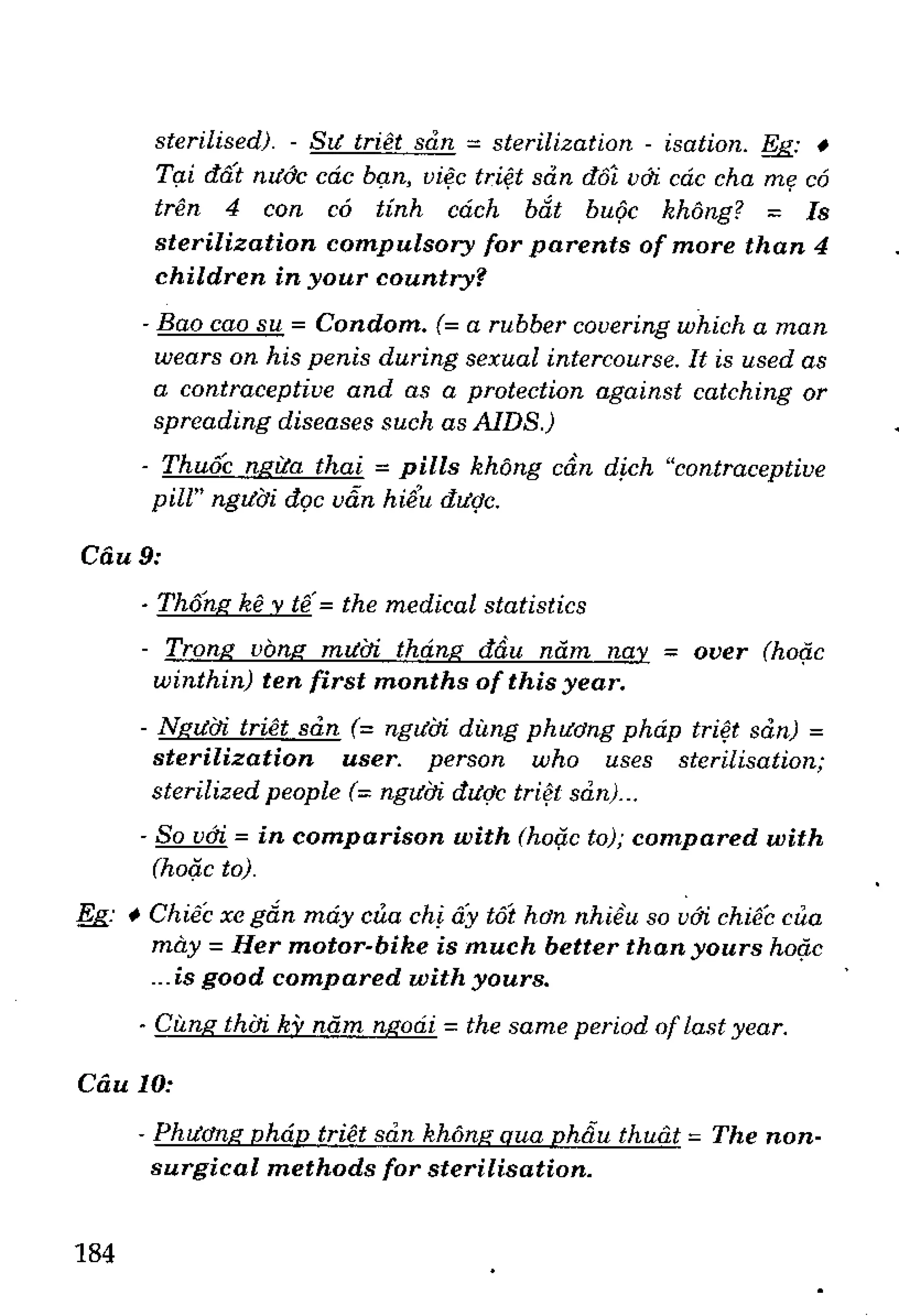 Luyện dịch Việt Anh