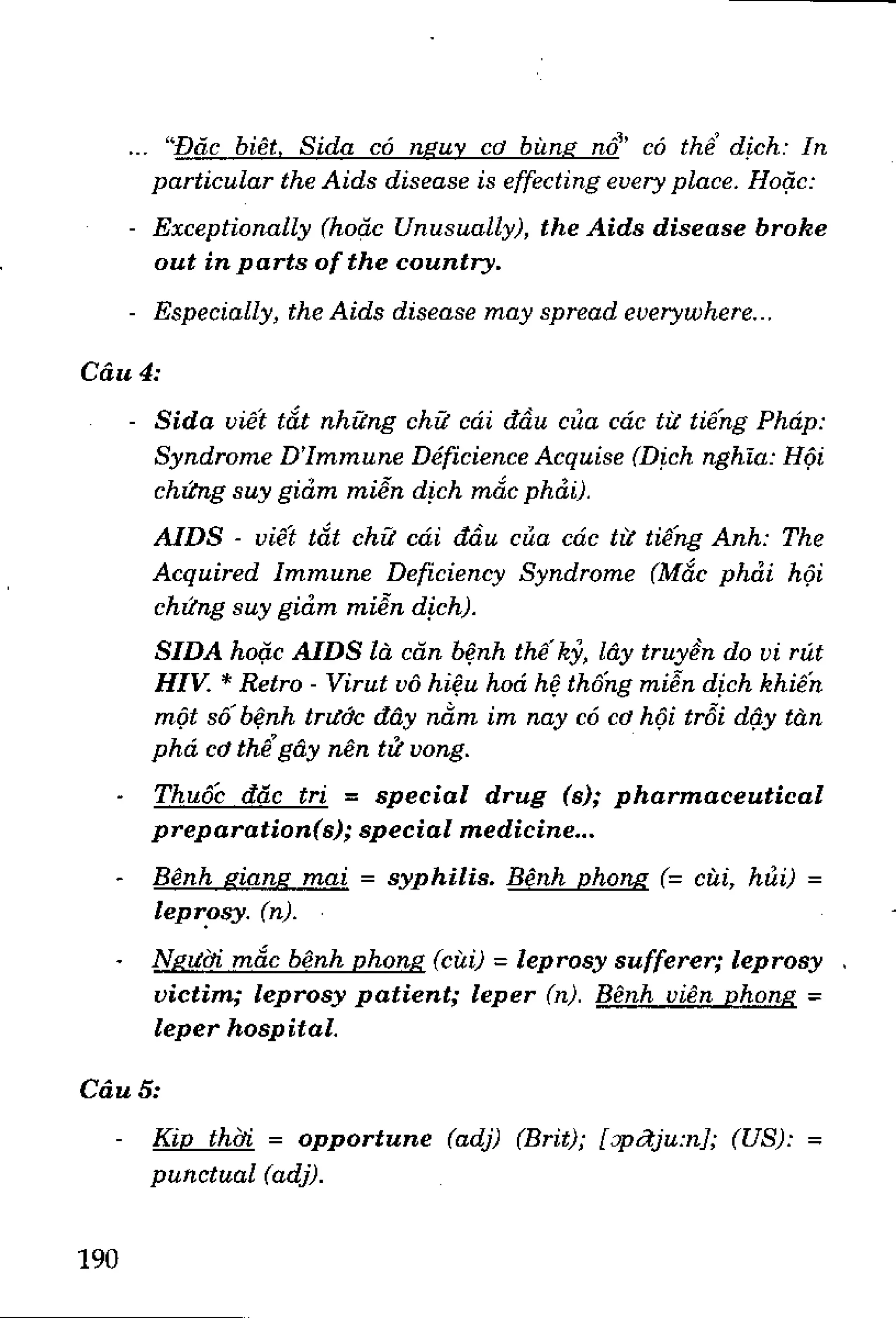 Luyện dịch Việt Anh