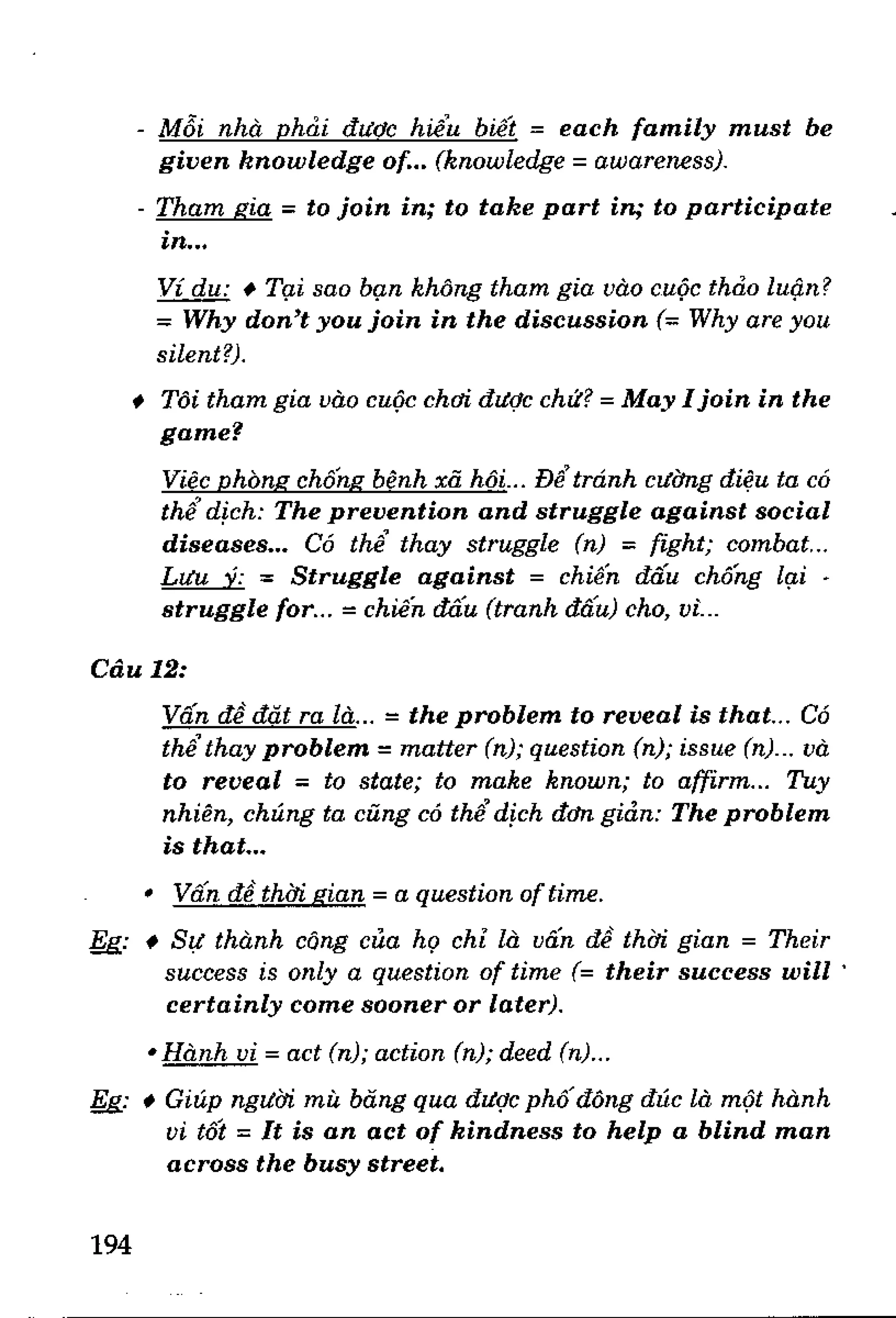 Luyện dịch Việt Anh