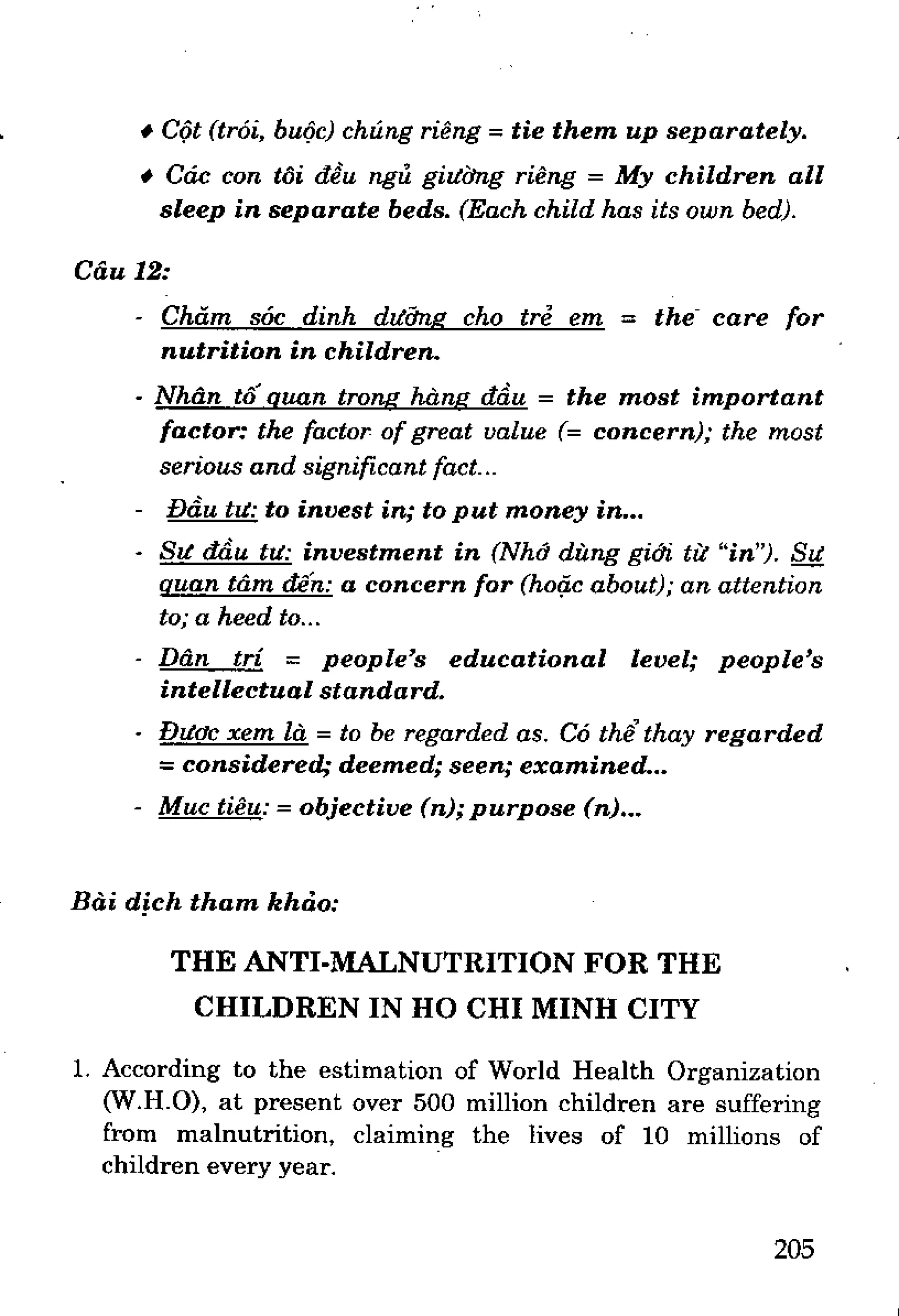 Luyện dịch Việt Anh