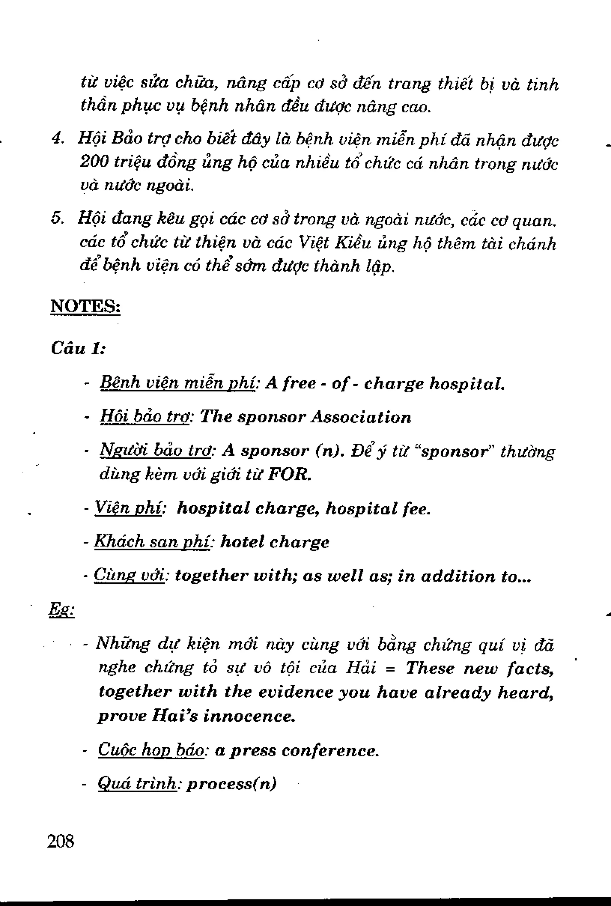 Luyện dịch Việt Anh