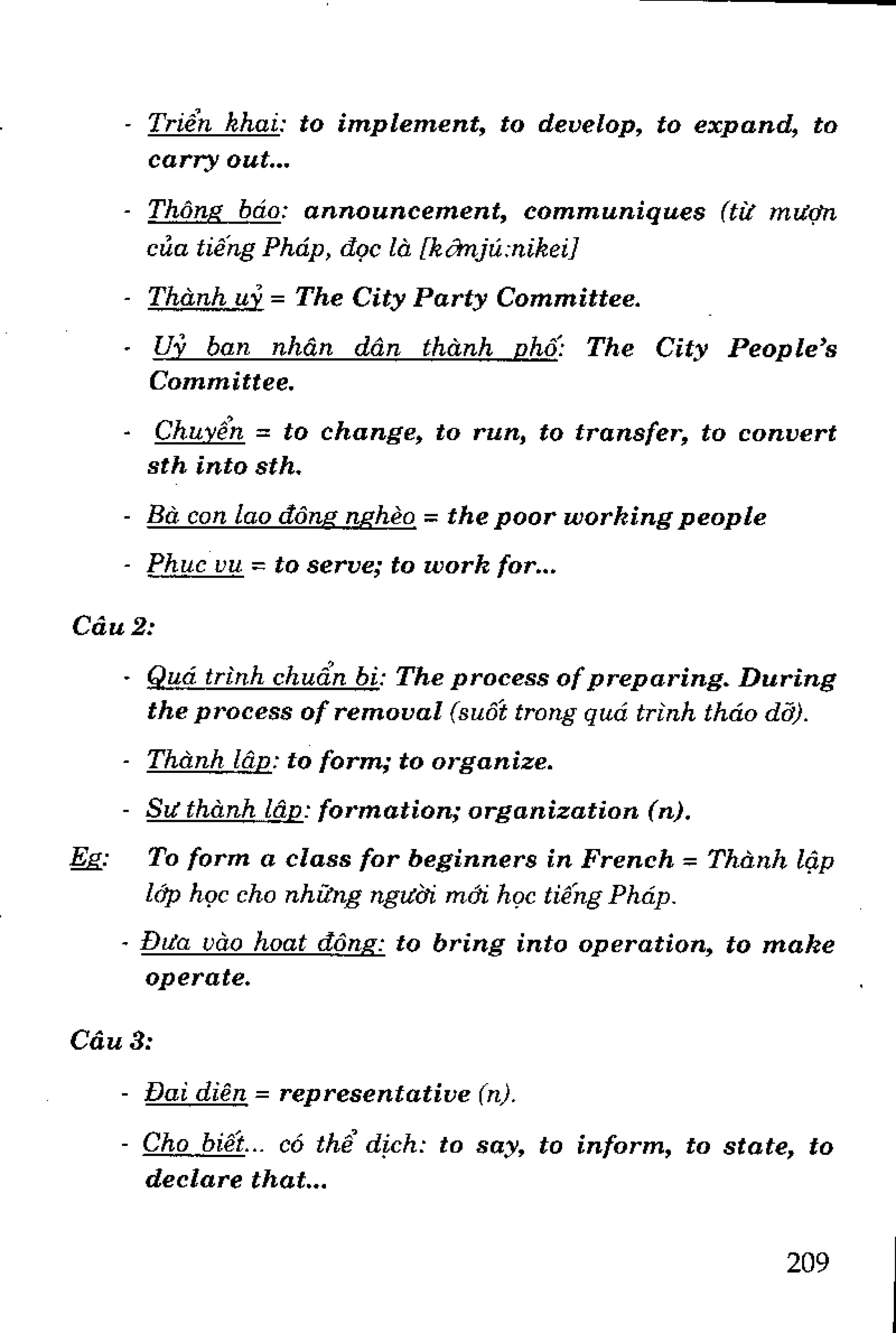 Luyện dịch Việt Anh