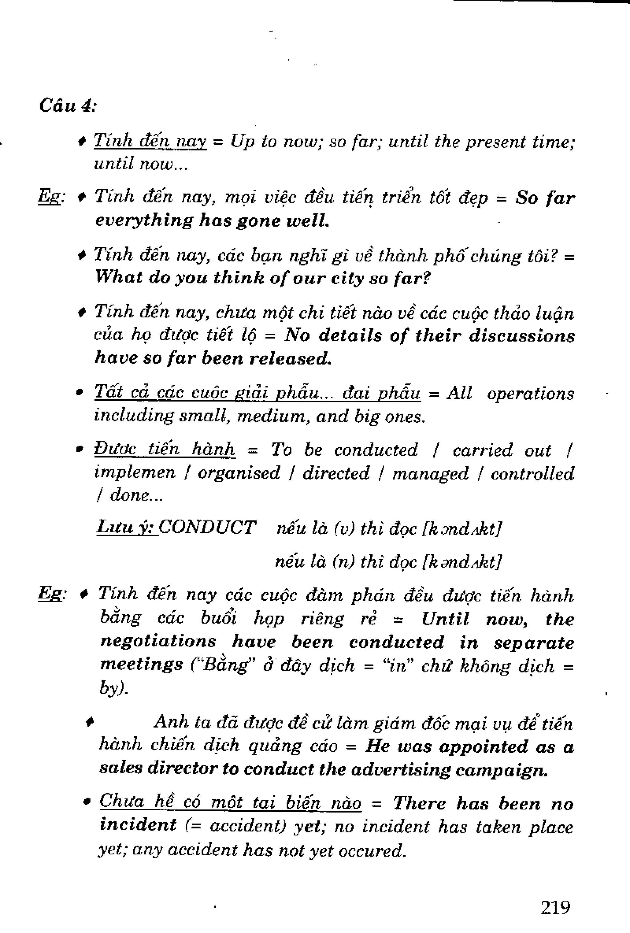 Luyện dịch Việt Anh