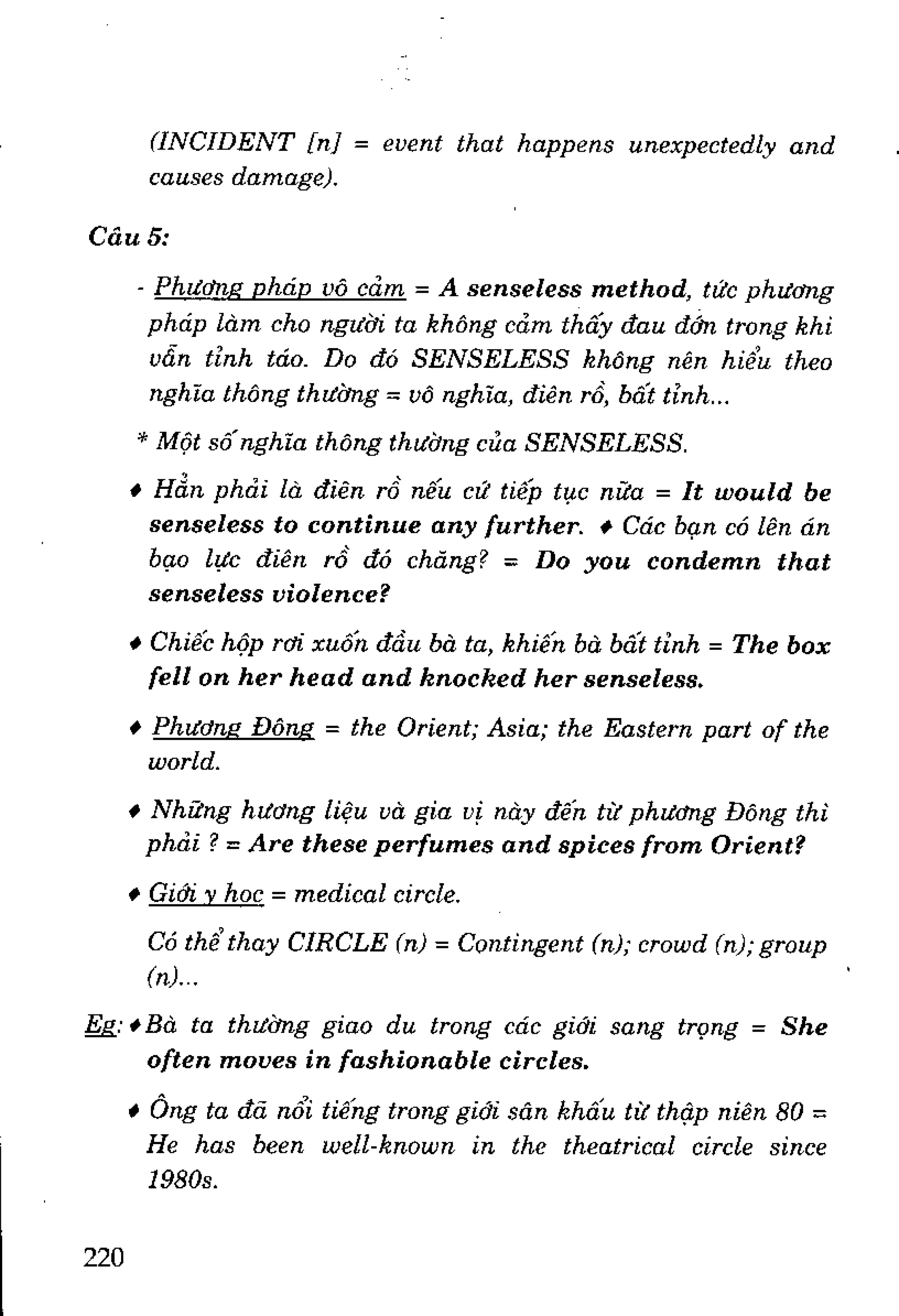 Luyện dịch Việt Anh