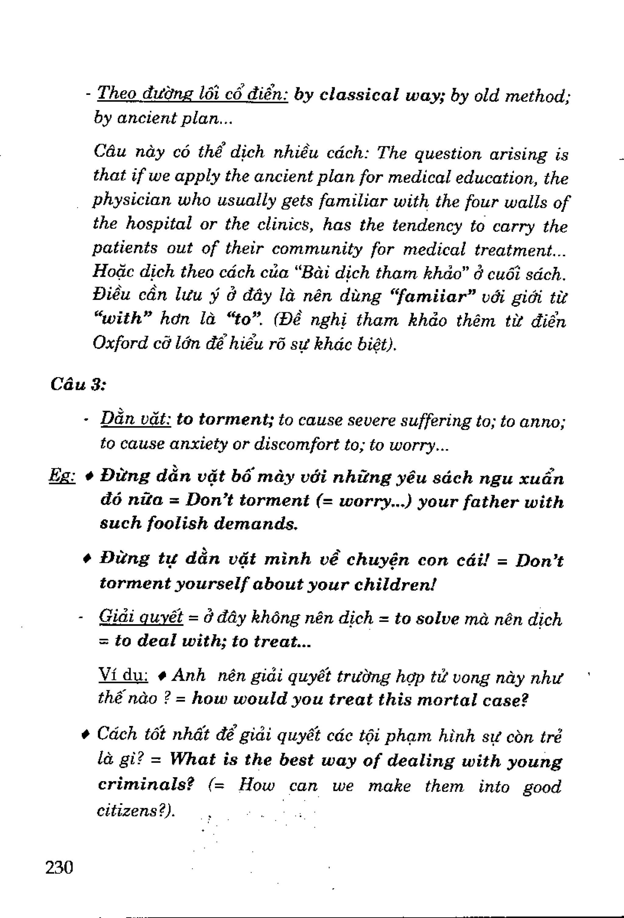 Luyện dịch Việt Anh