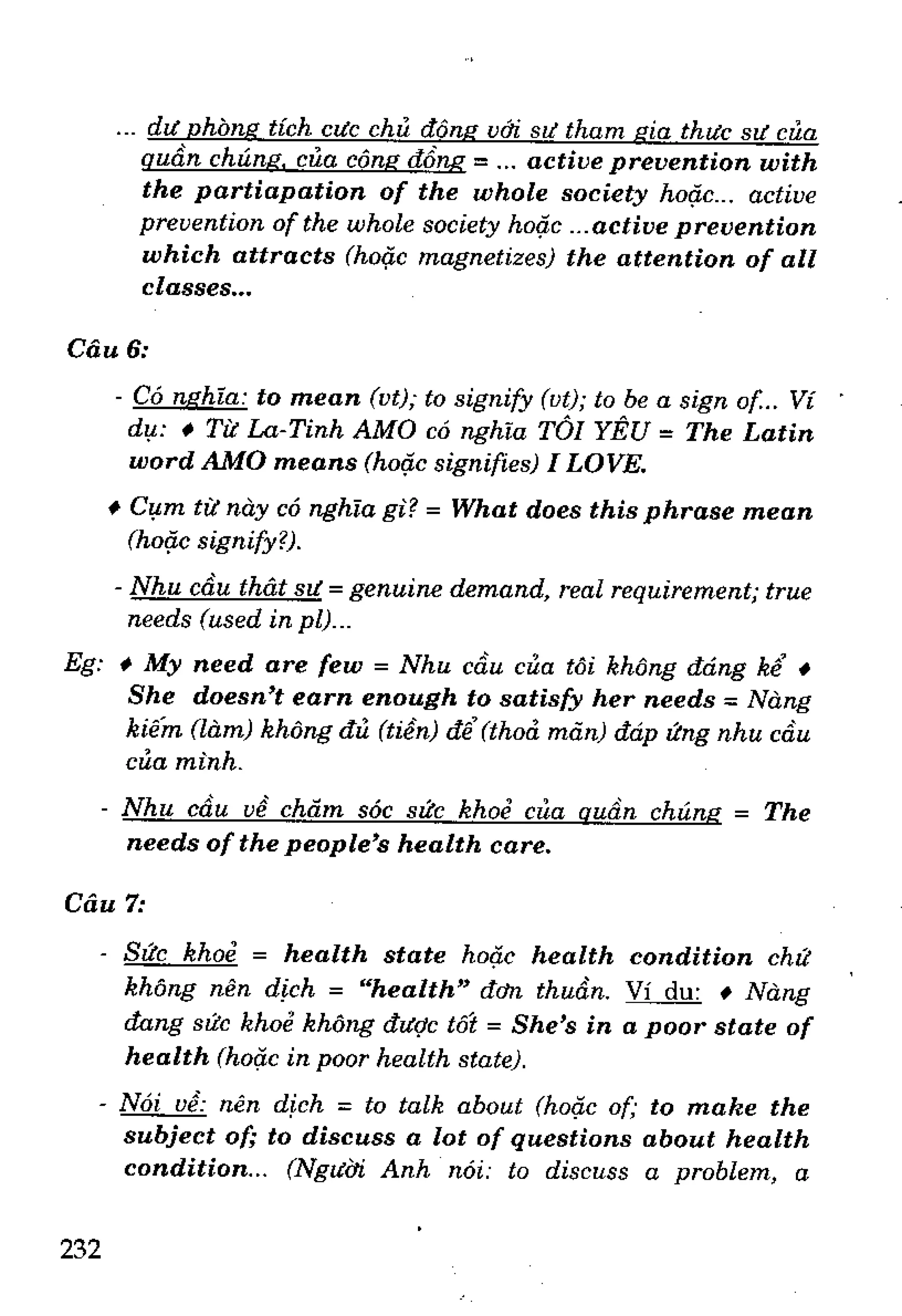 Luyện dịch Việt Anh