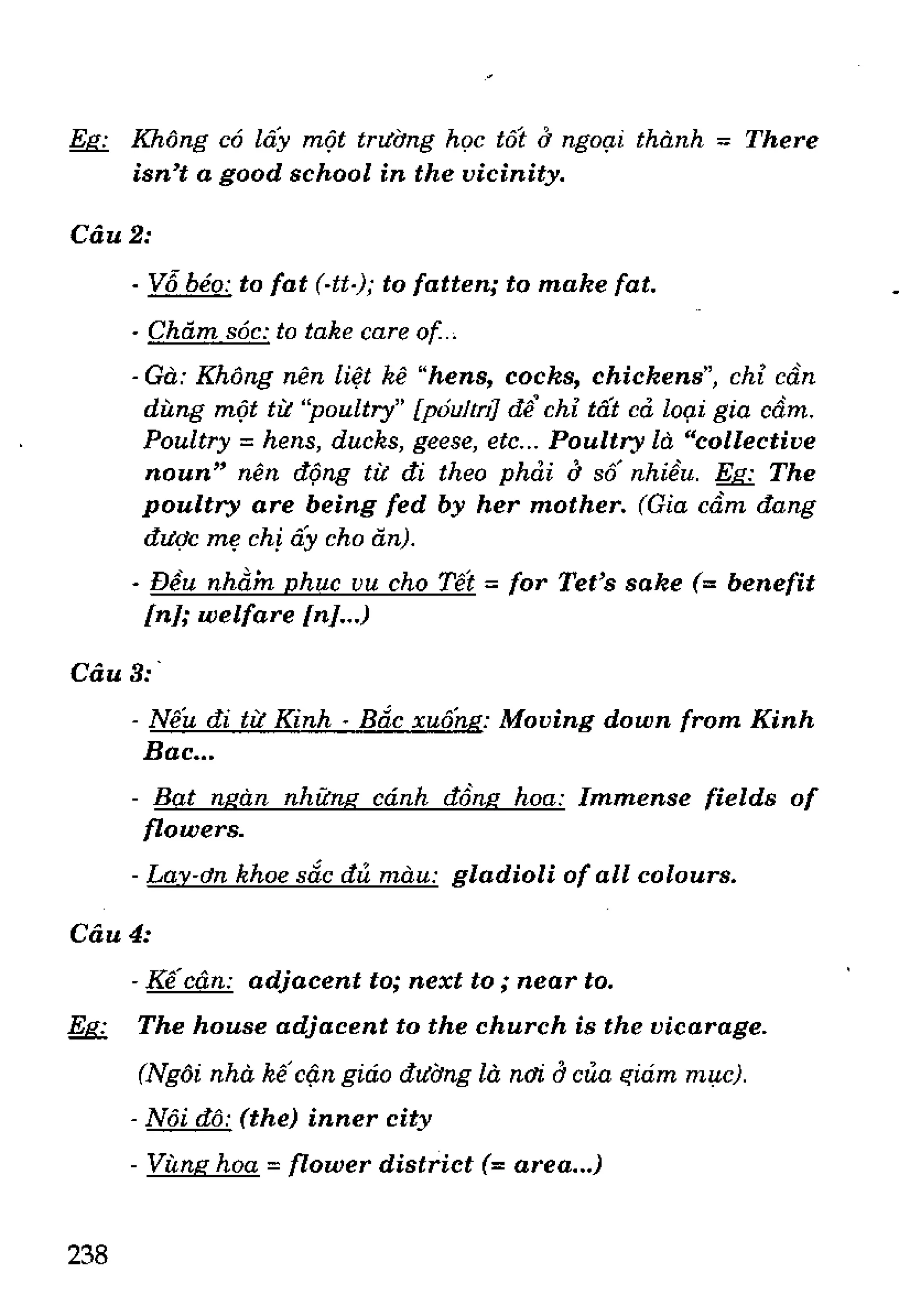 Luyện dịch Việt Anh