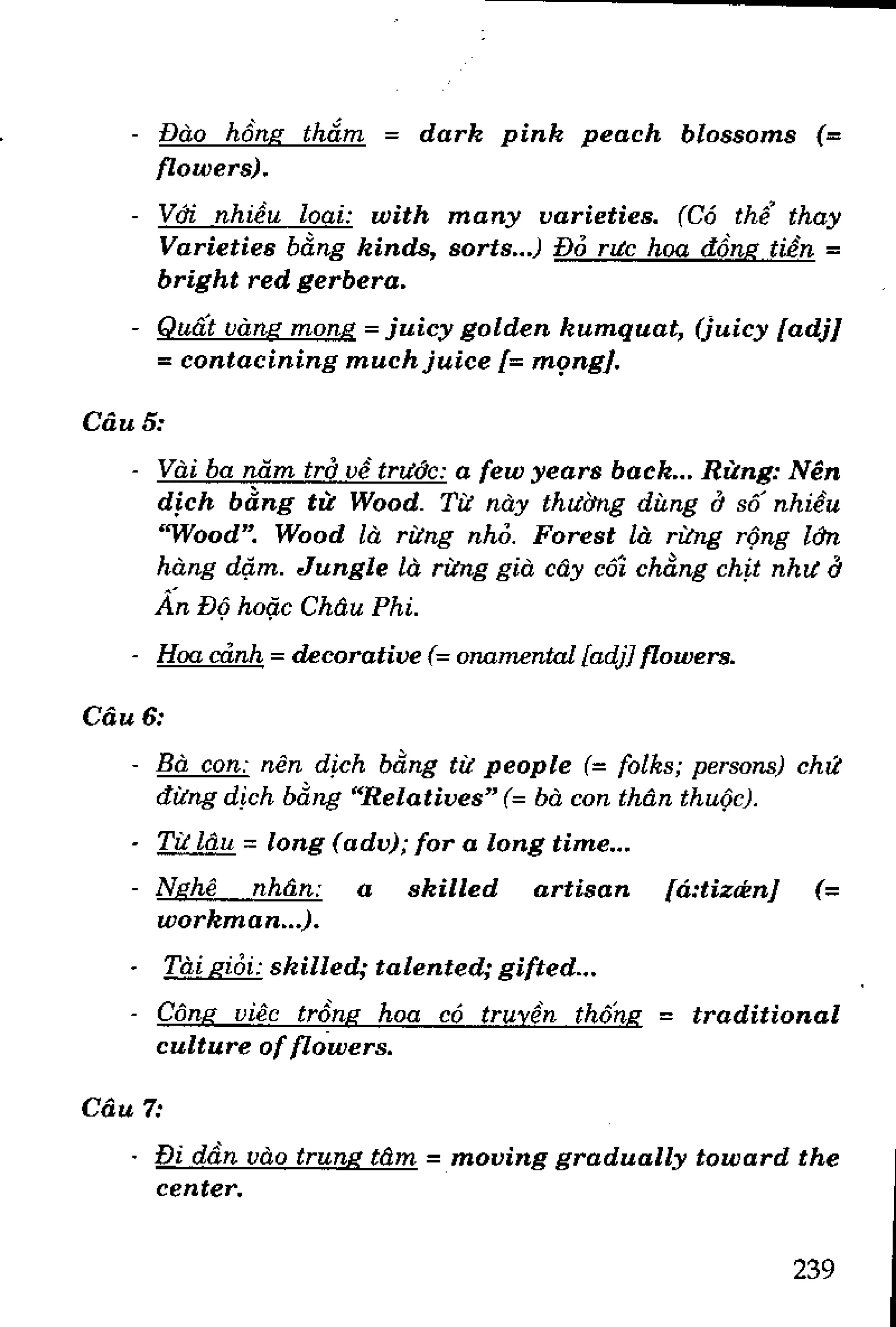 Luyện dịch Việt Anh