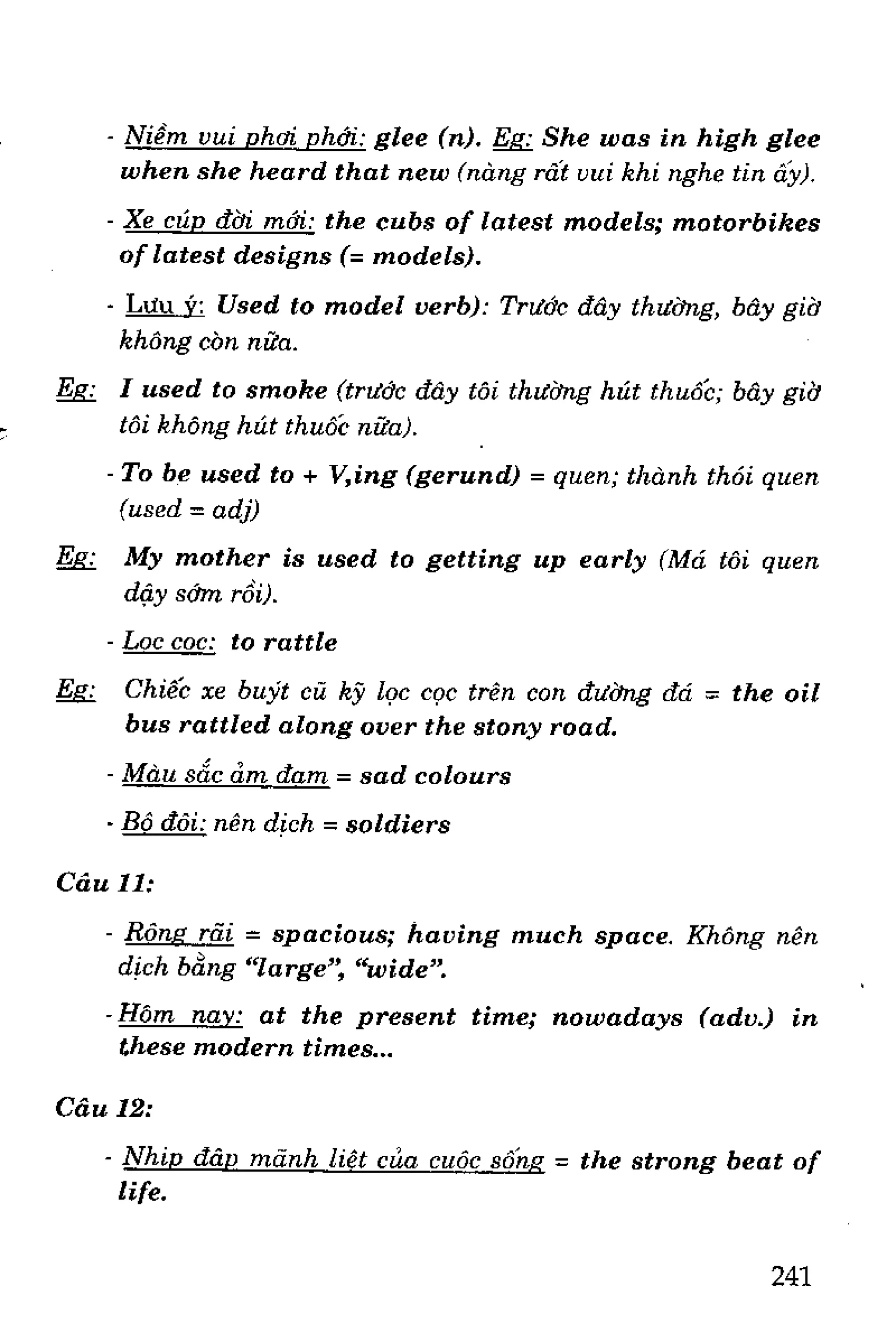 Luyện dịch Việt Anh