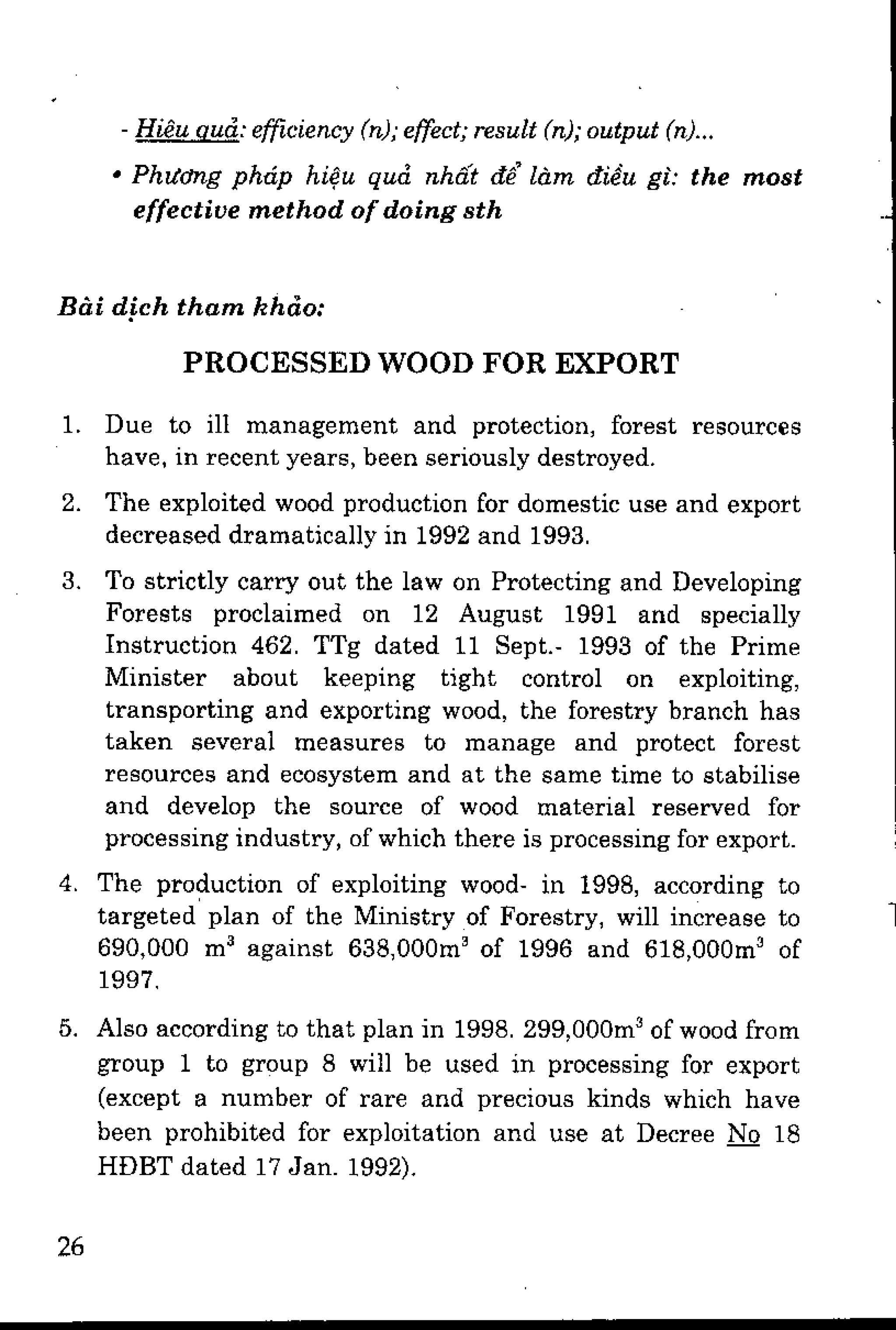 Luyện dịch Việt Anh