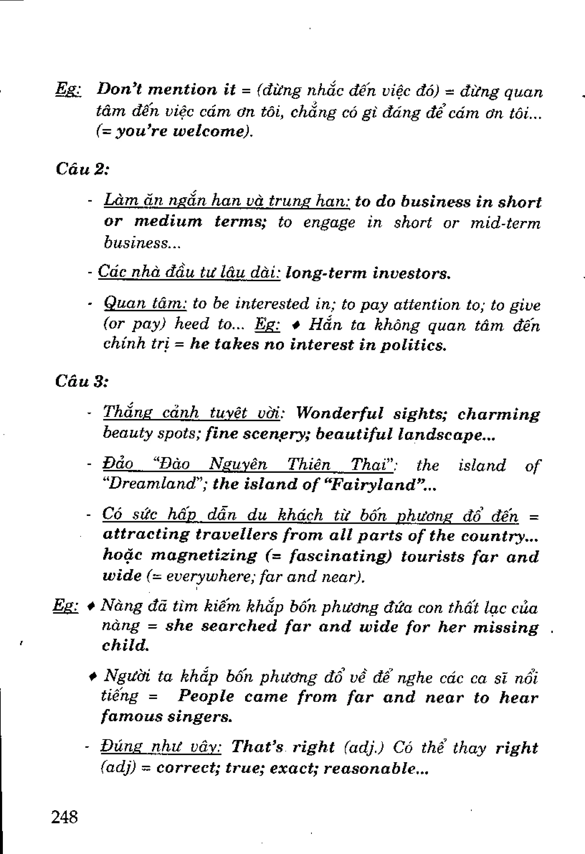 Luyện dịch Việt Anh