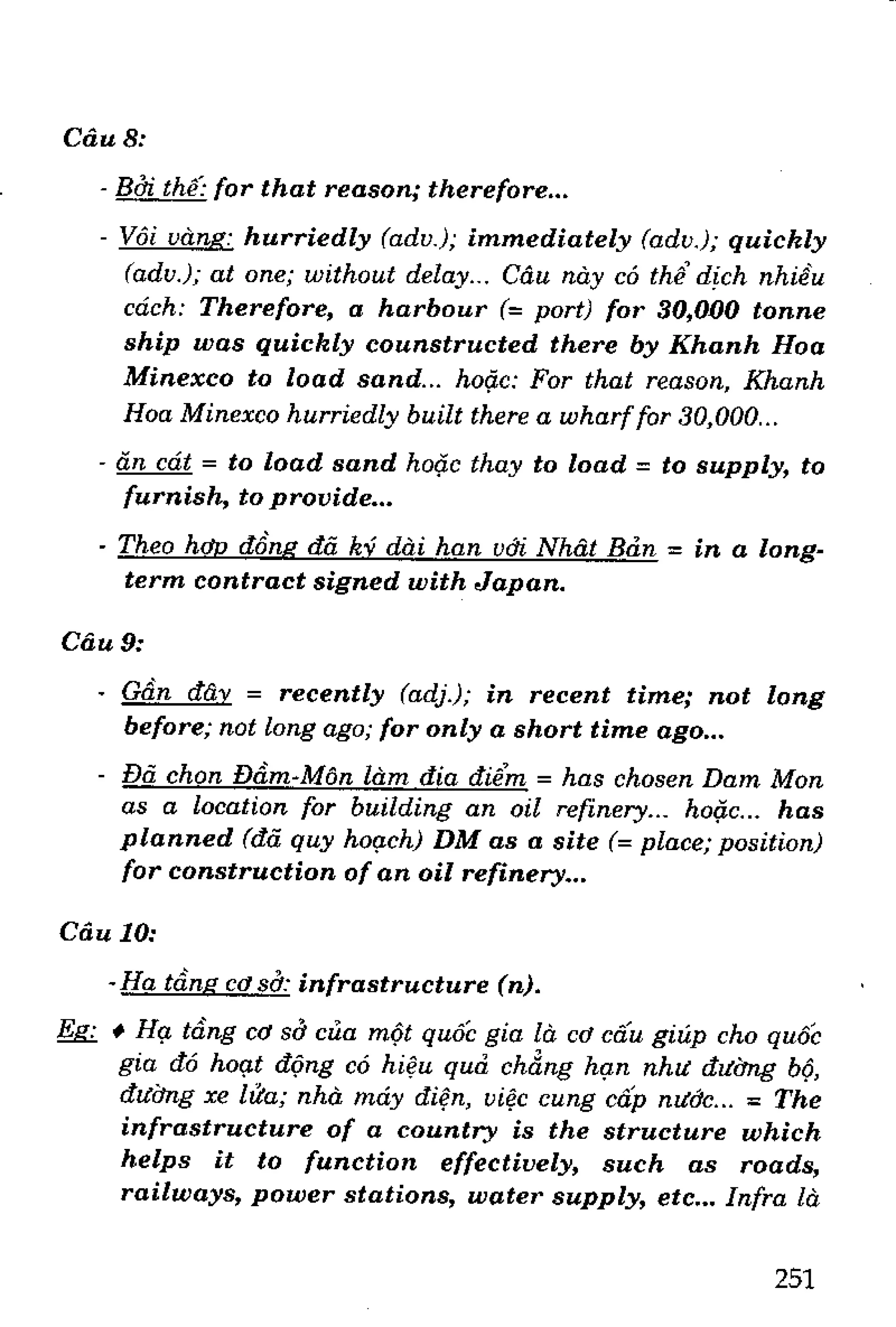 Luyện dịch Việt Anh