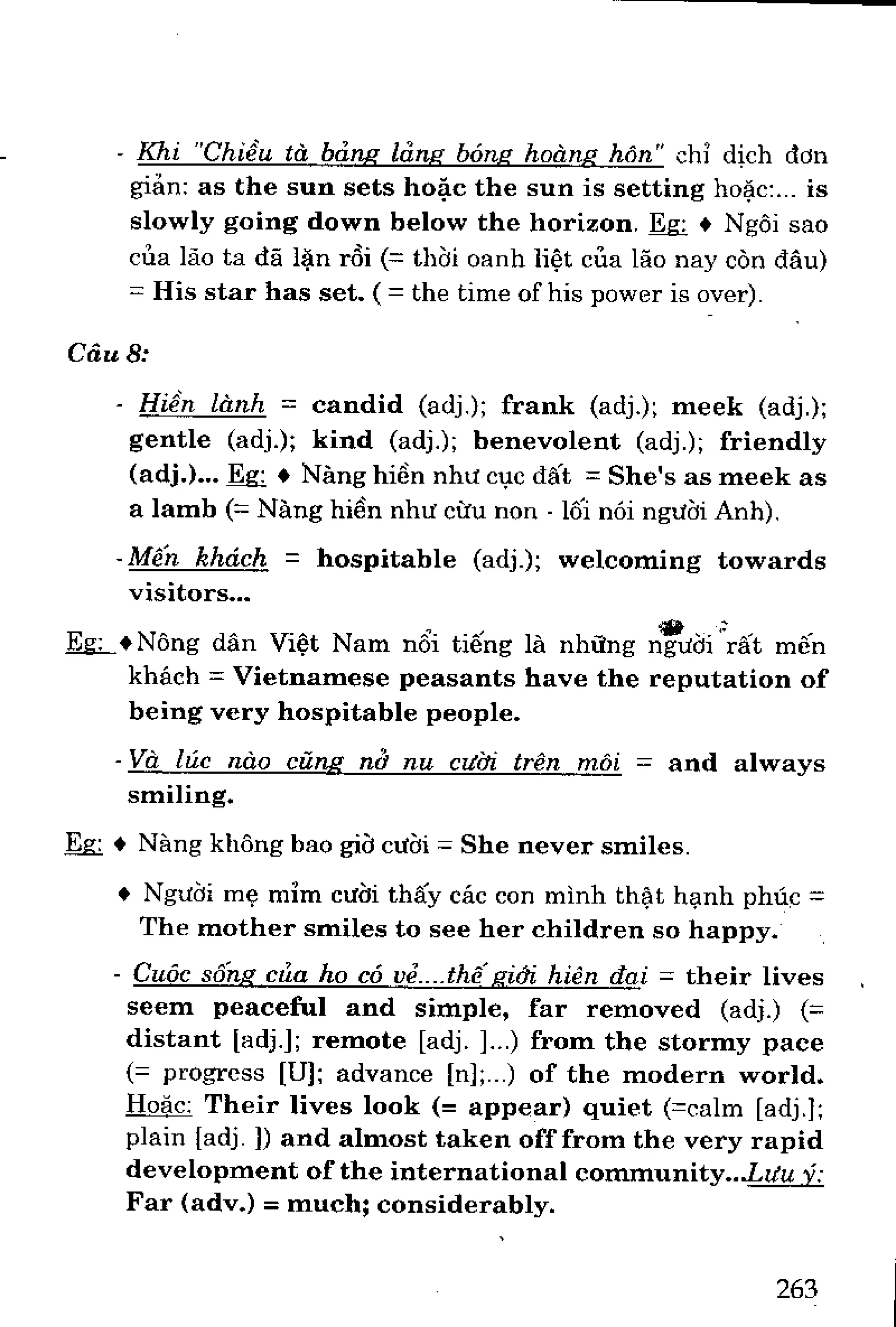 Luyện dịch Việt Anh