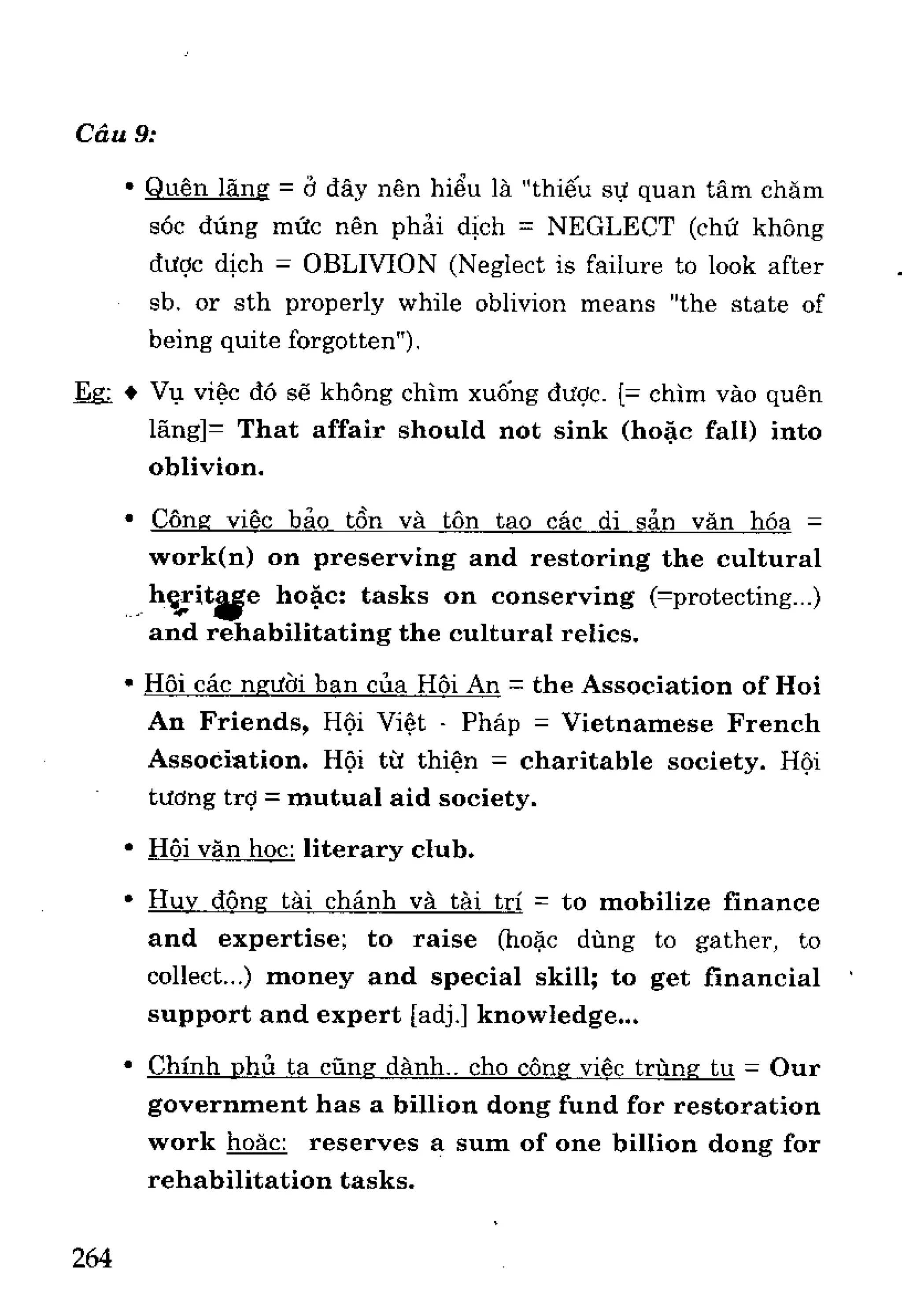 Luyện dịch Việt Anh