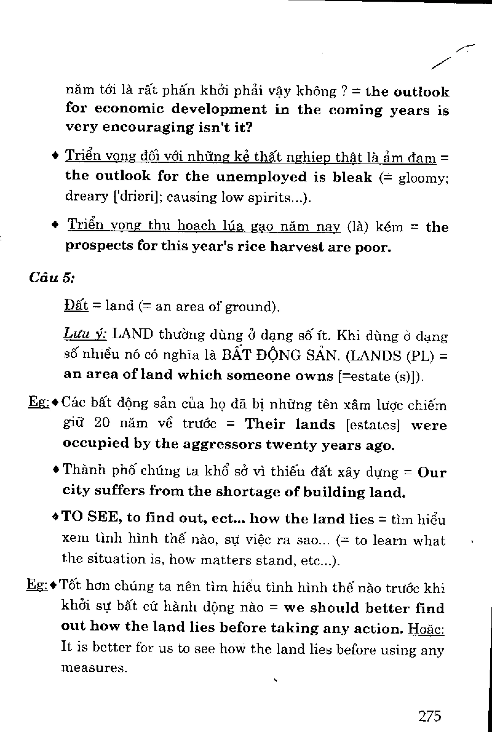 Luyện dịch Việt Anh