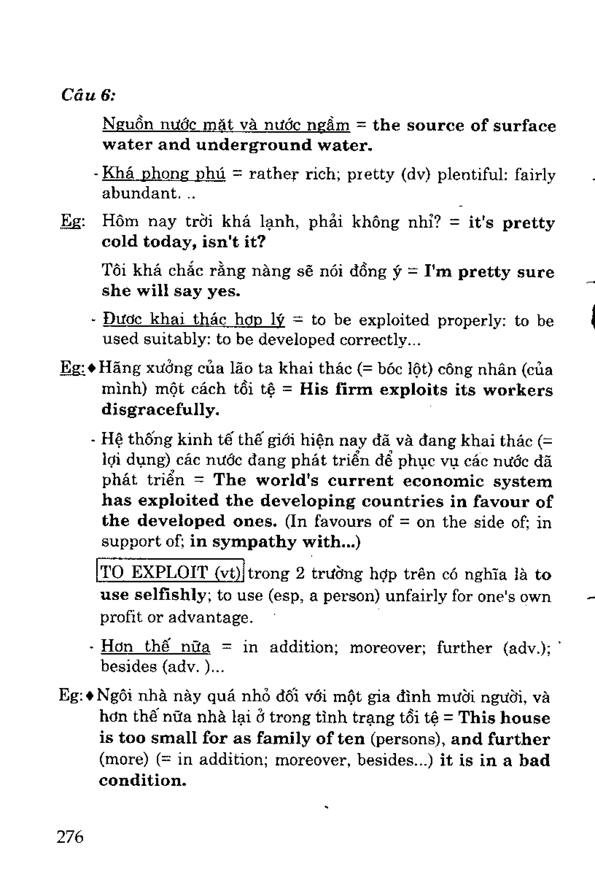 Luyện dịch Việt Anh