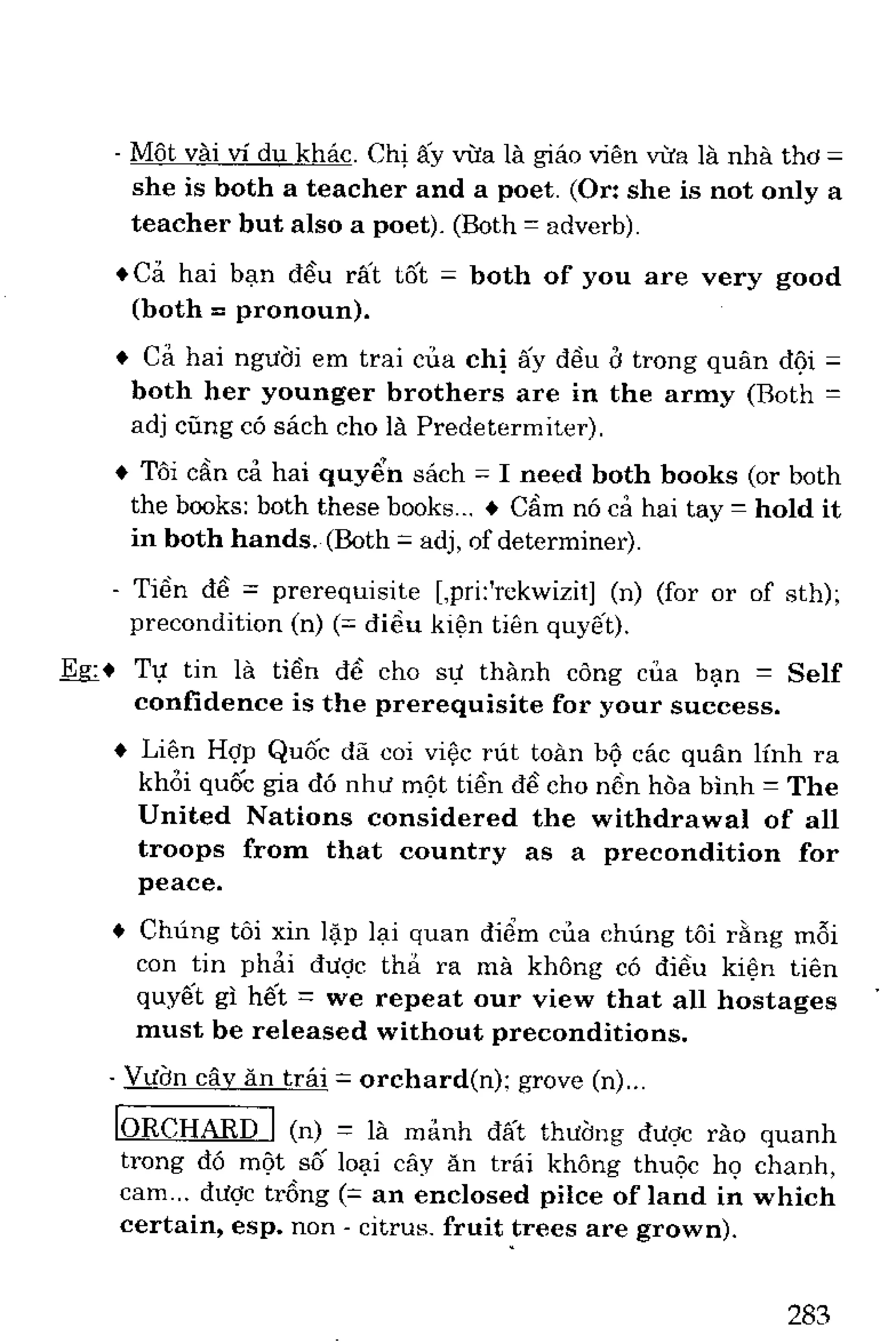 Luyện dịch Việt Anh