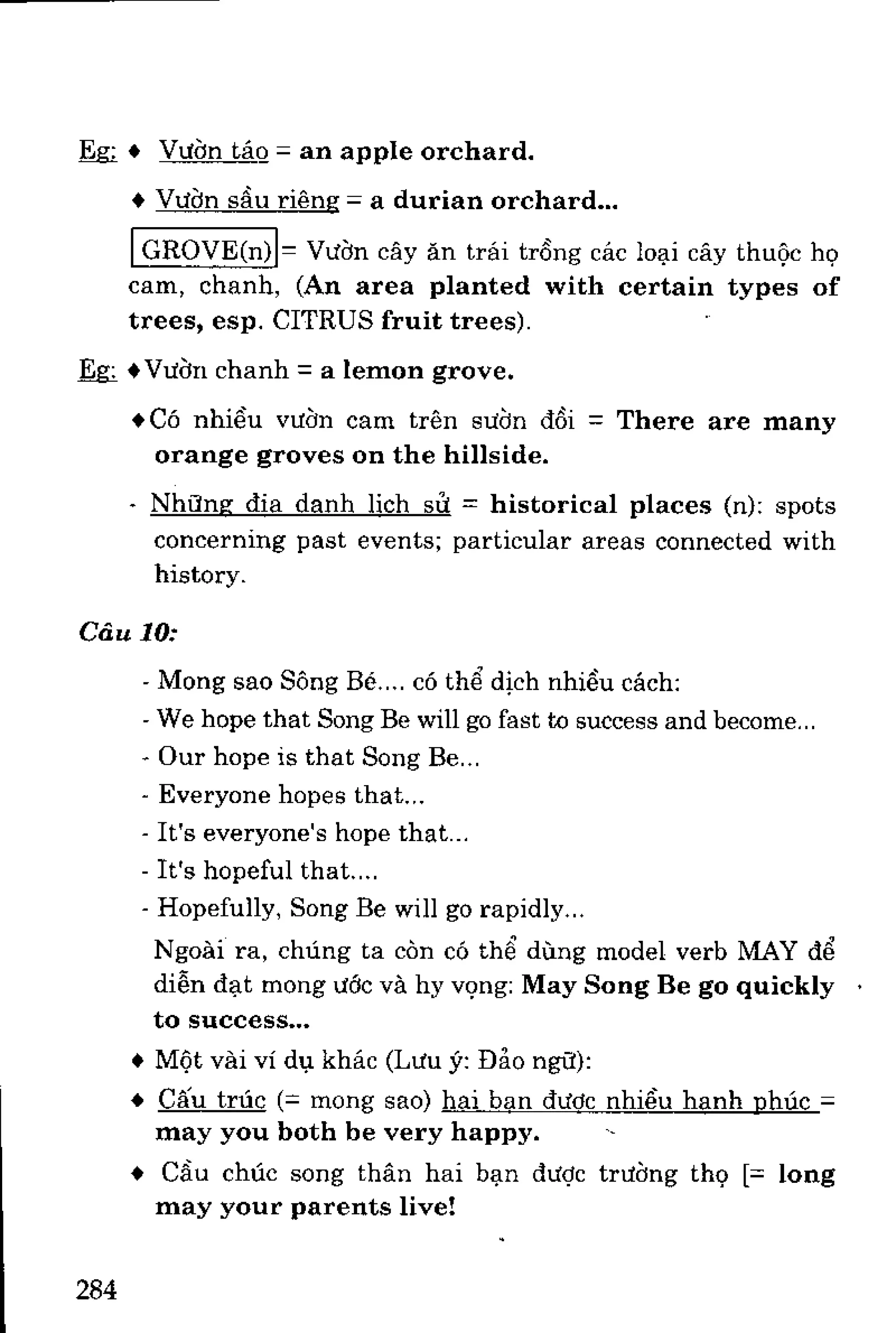 Luyện dịch Việt Anh