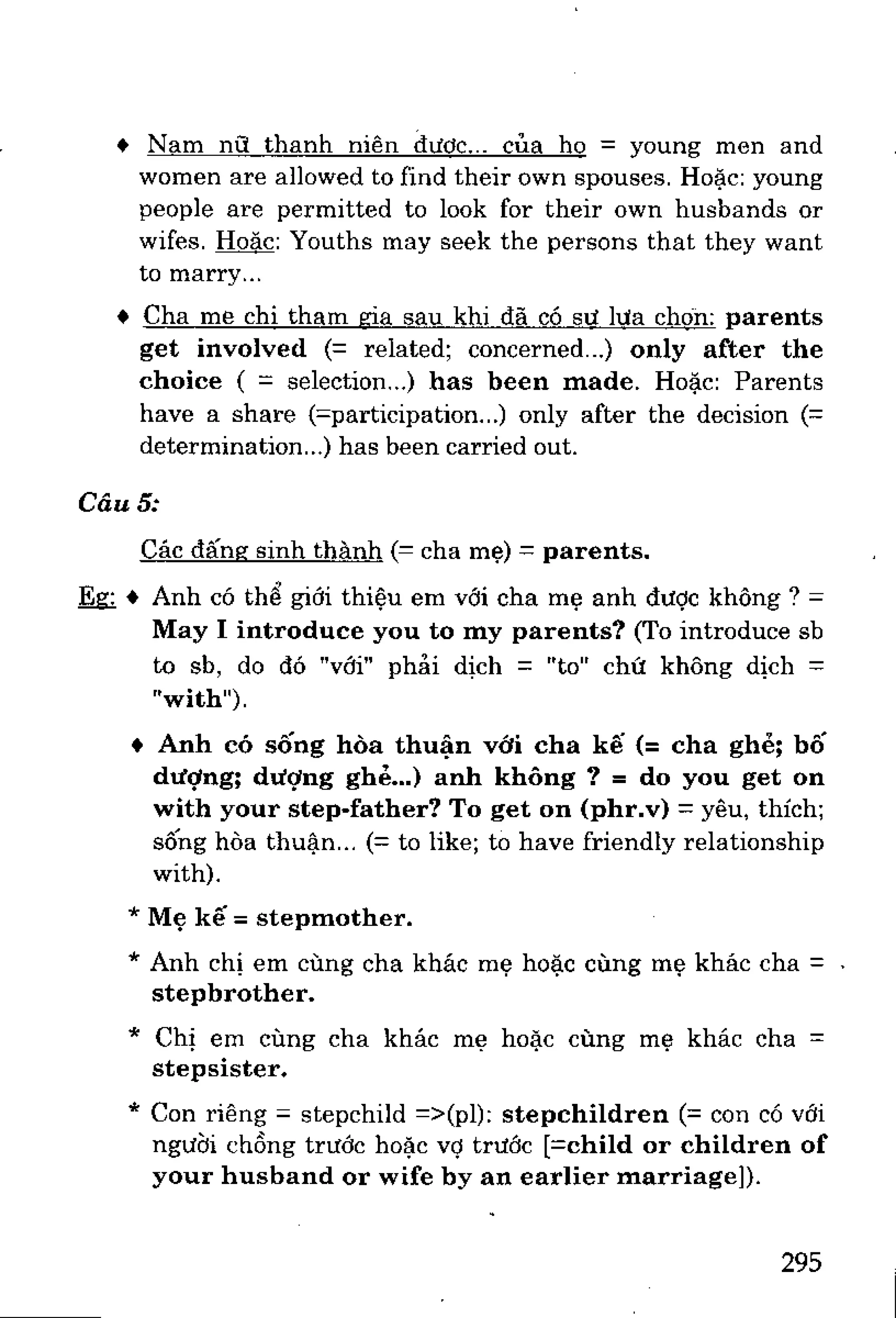 Luyện dịch Việt Anh