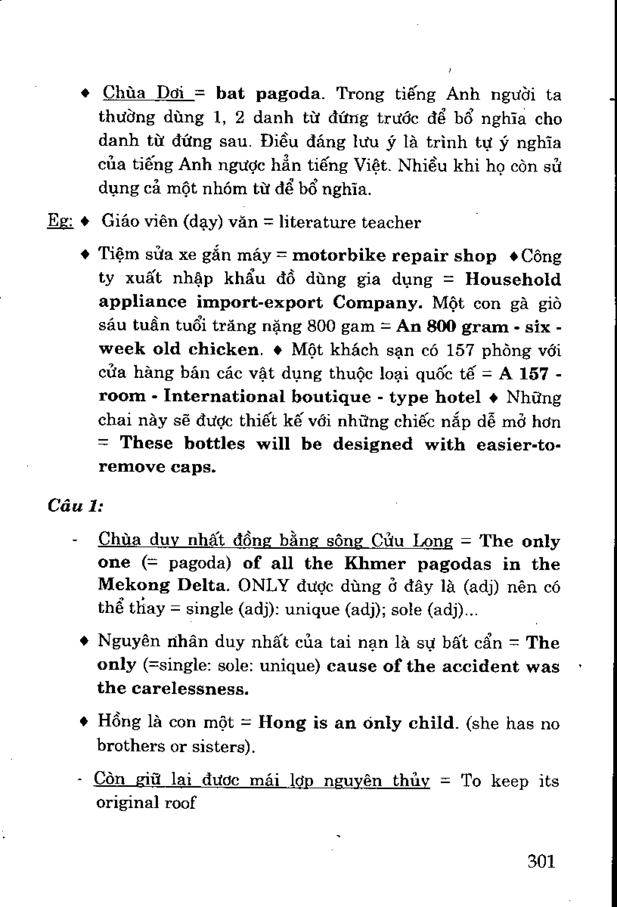 Luyện dịch Việt Anh