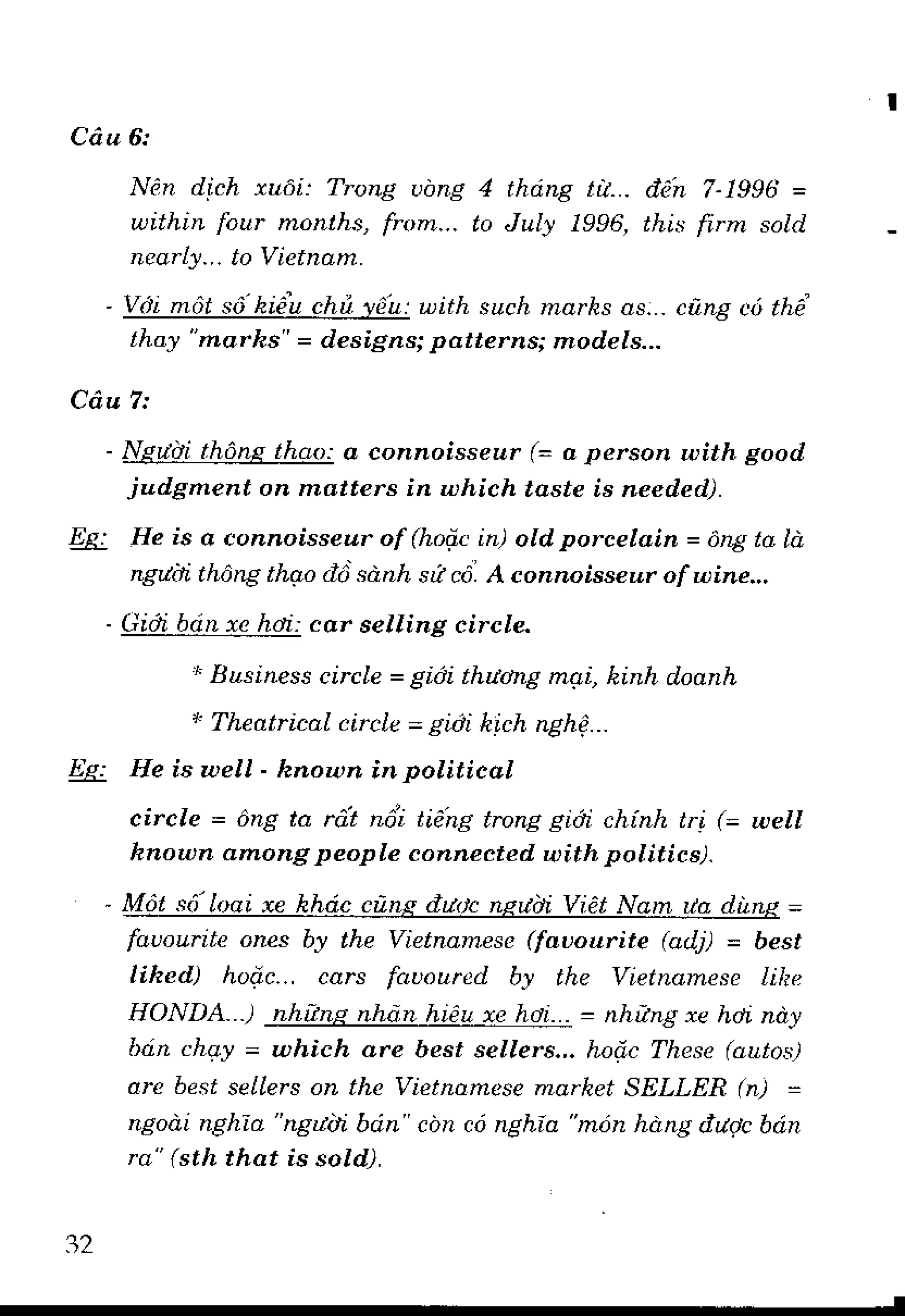 Luyện dịch Việt Anh