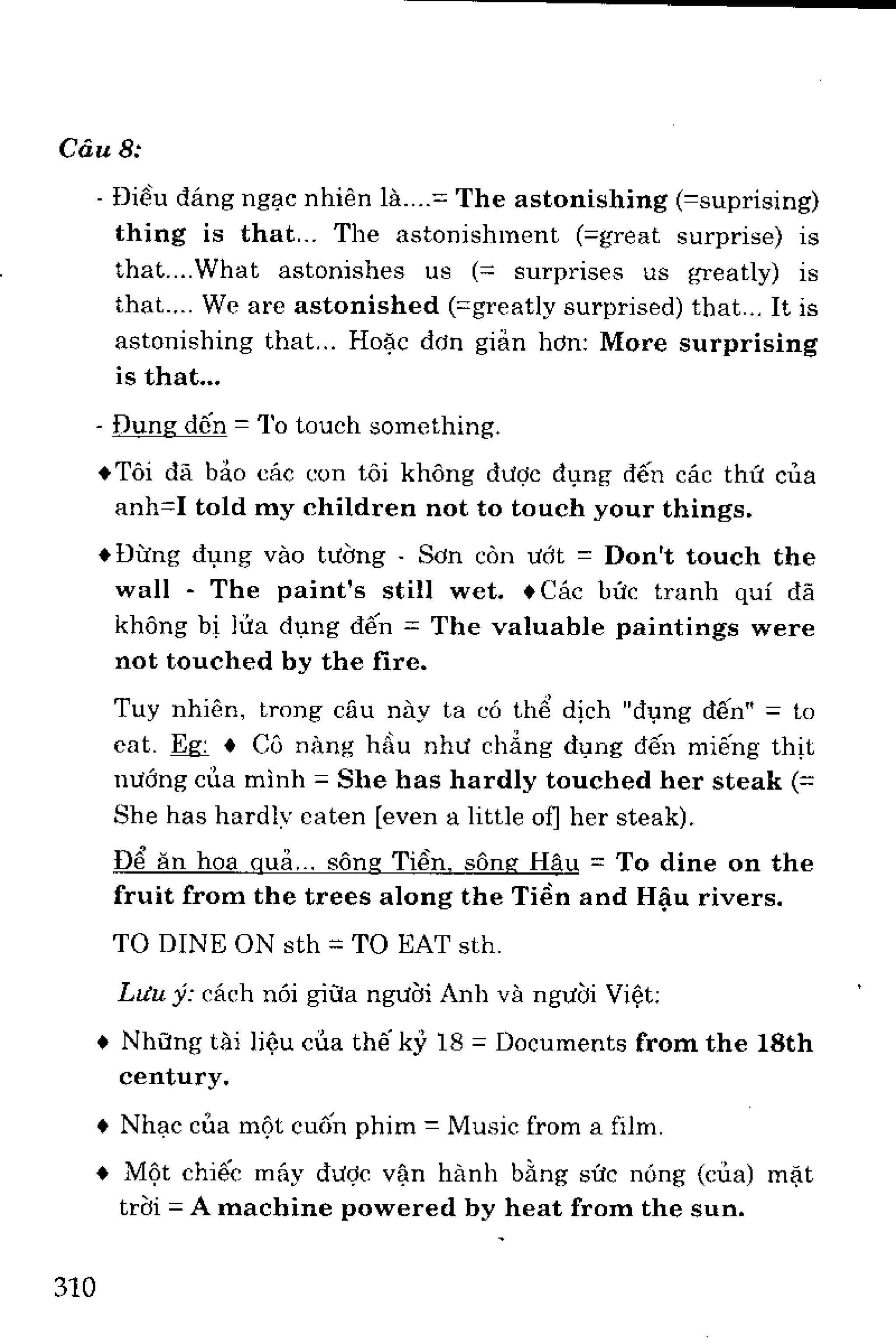 Luyện dịch Việt Anh