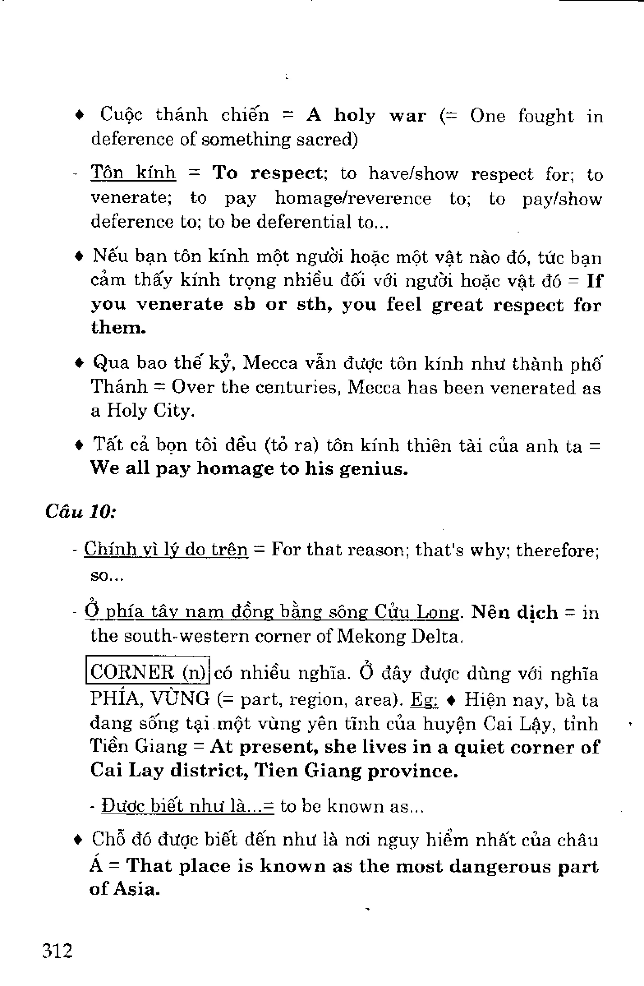 Luyện dịch Việt Anh