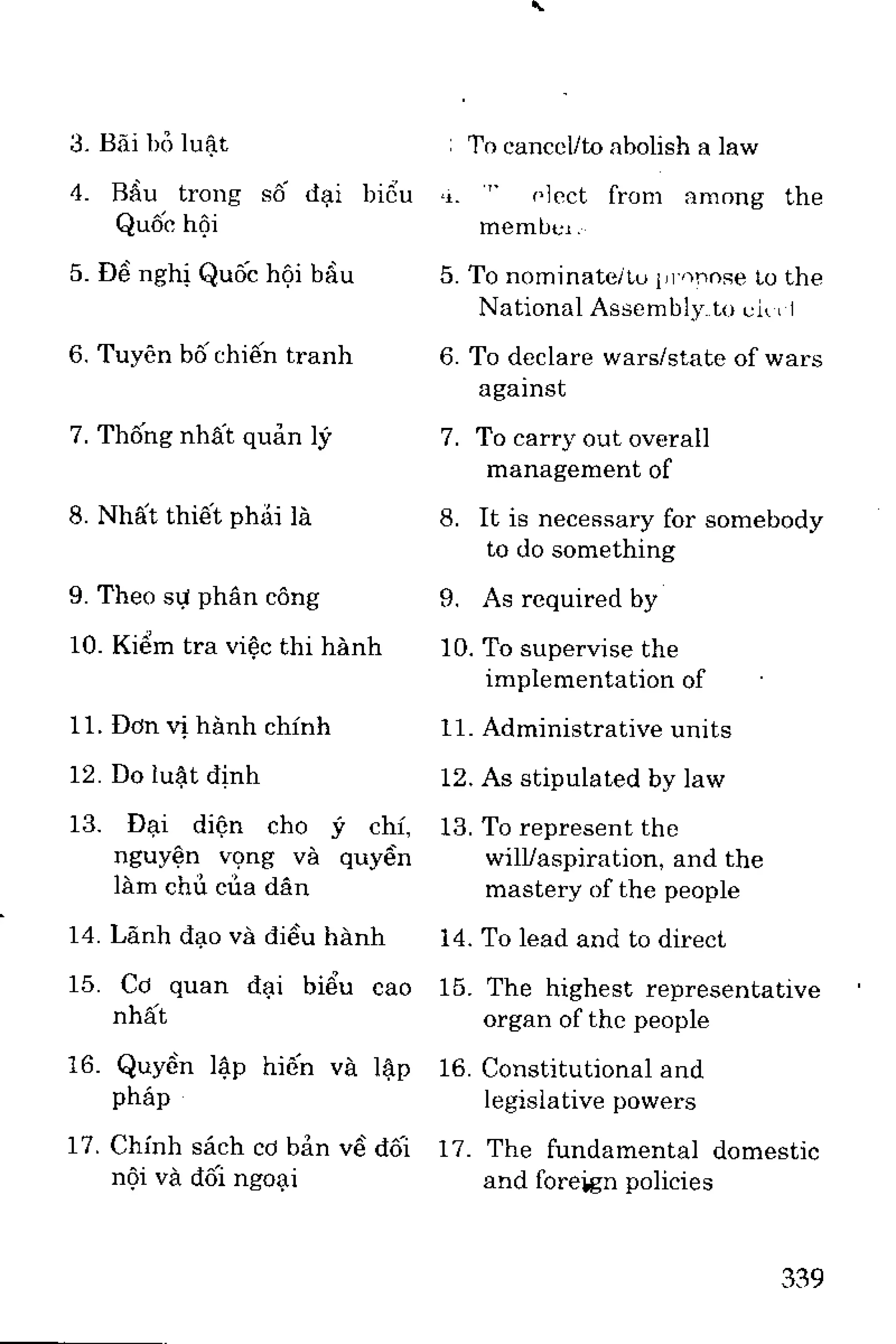 Luyện dịch Việt Anh