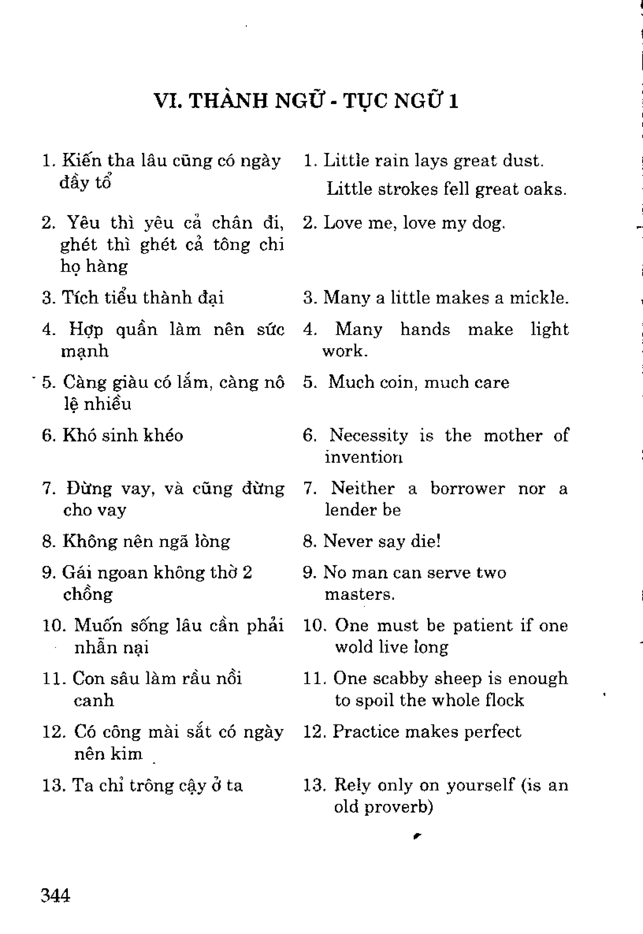 Luyện dịch Việt Anh