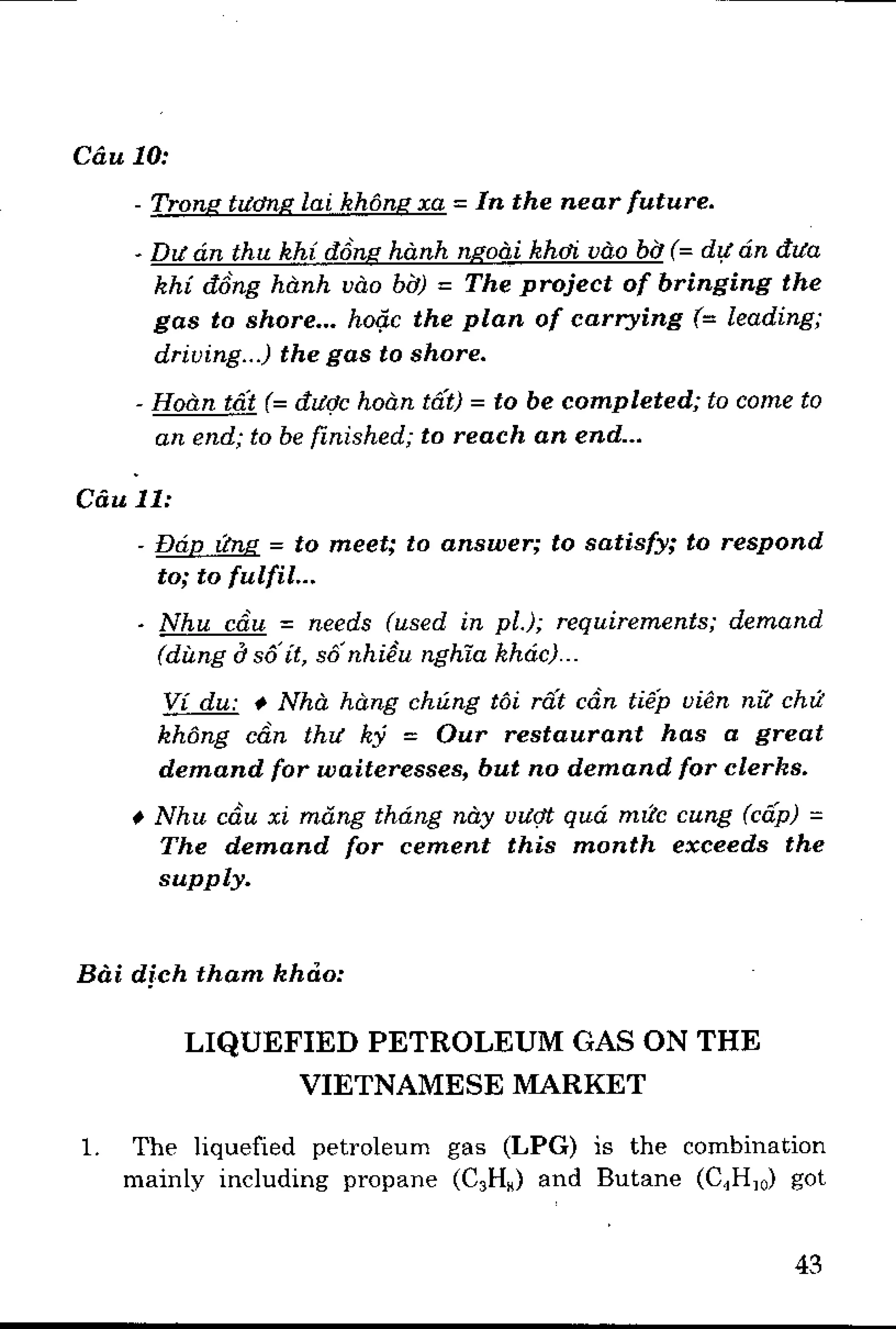 Luyện dịch Việt Anh