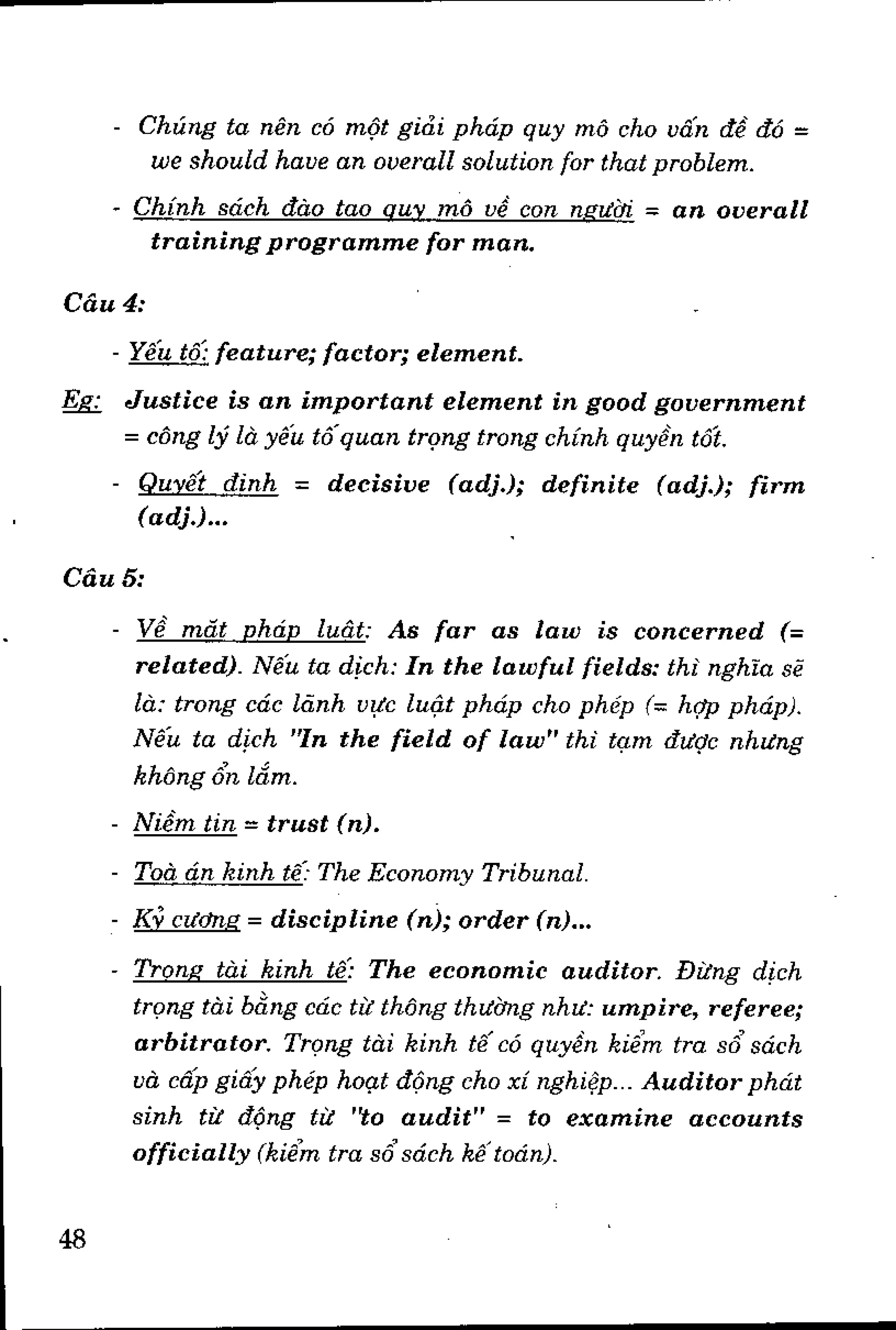 Luyện dịch Việt Anh