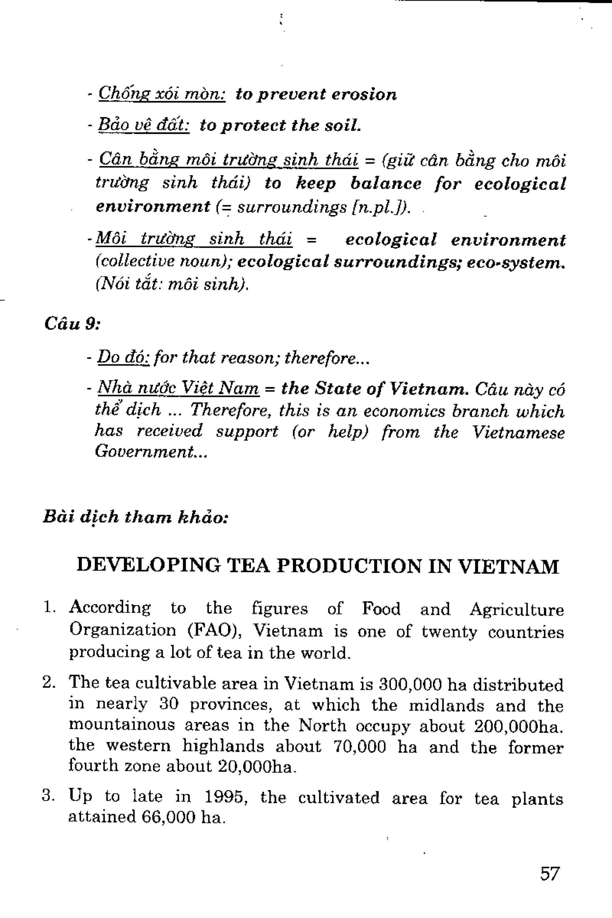 Luyện dịch Việt Anh