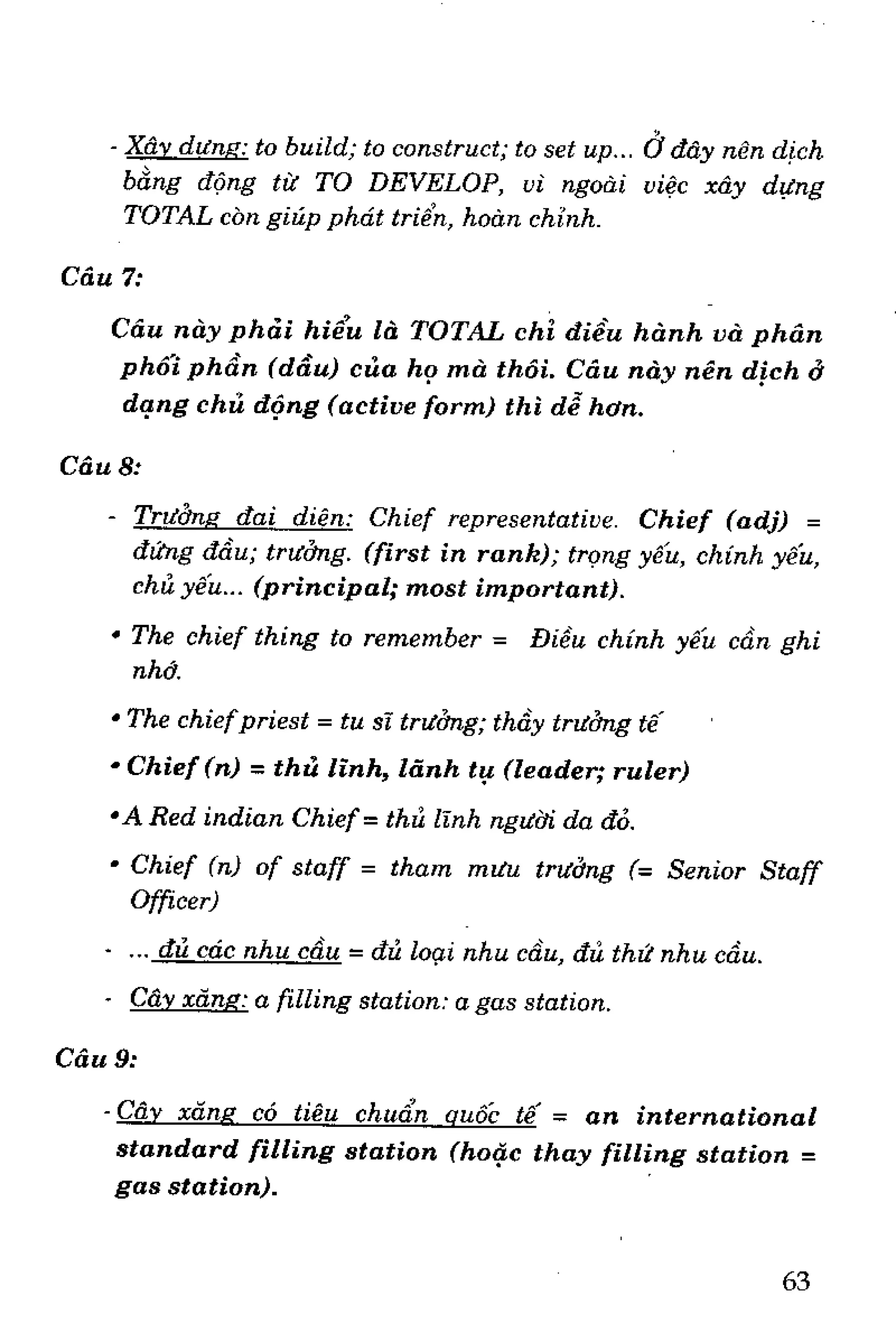 Luyện dịch Việt Anh