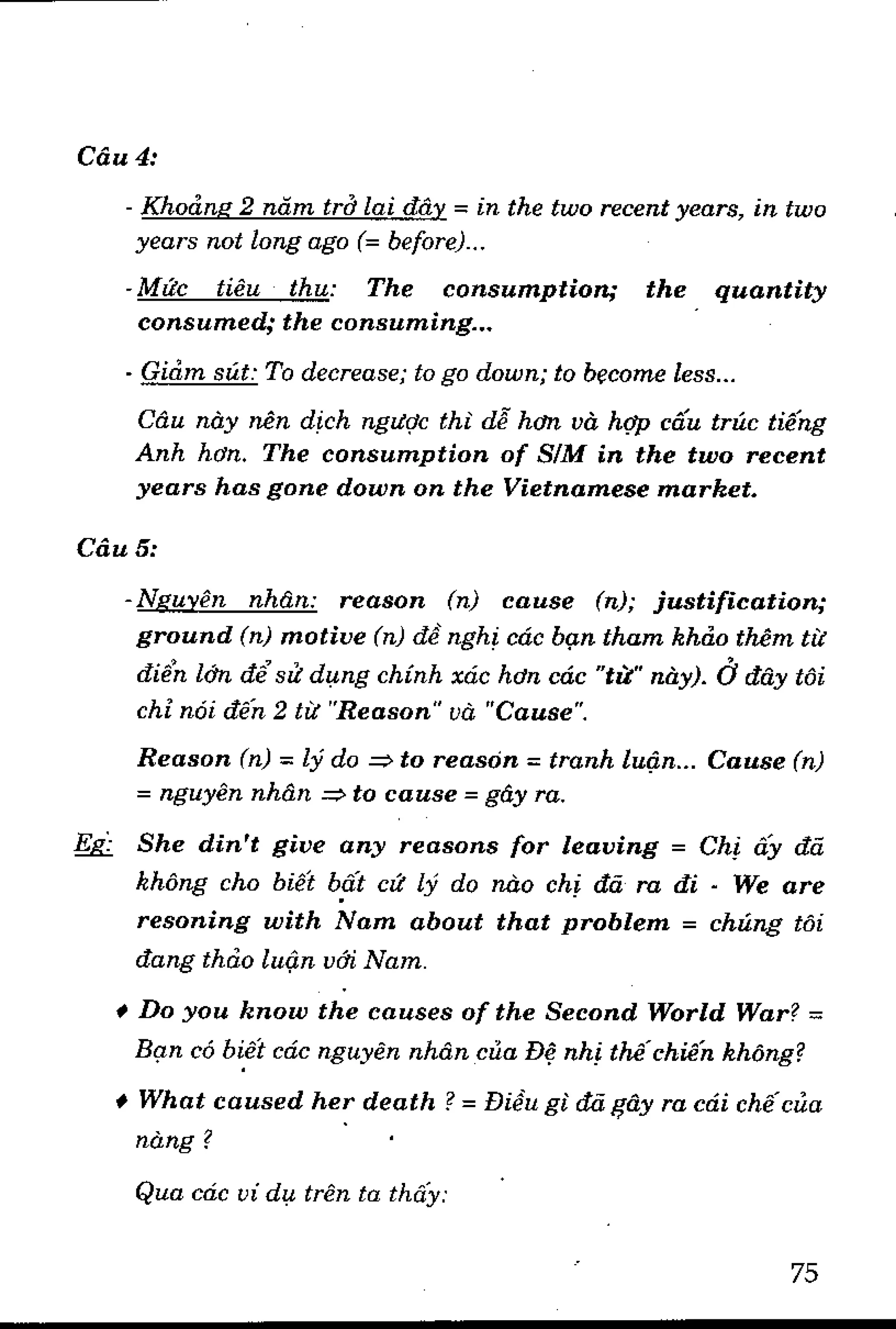 Luyện dịch Việt Anh