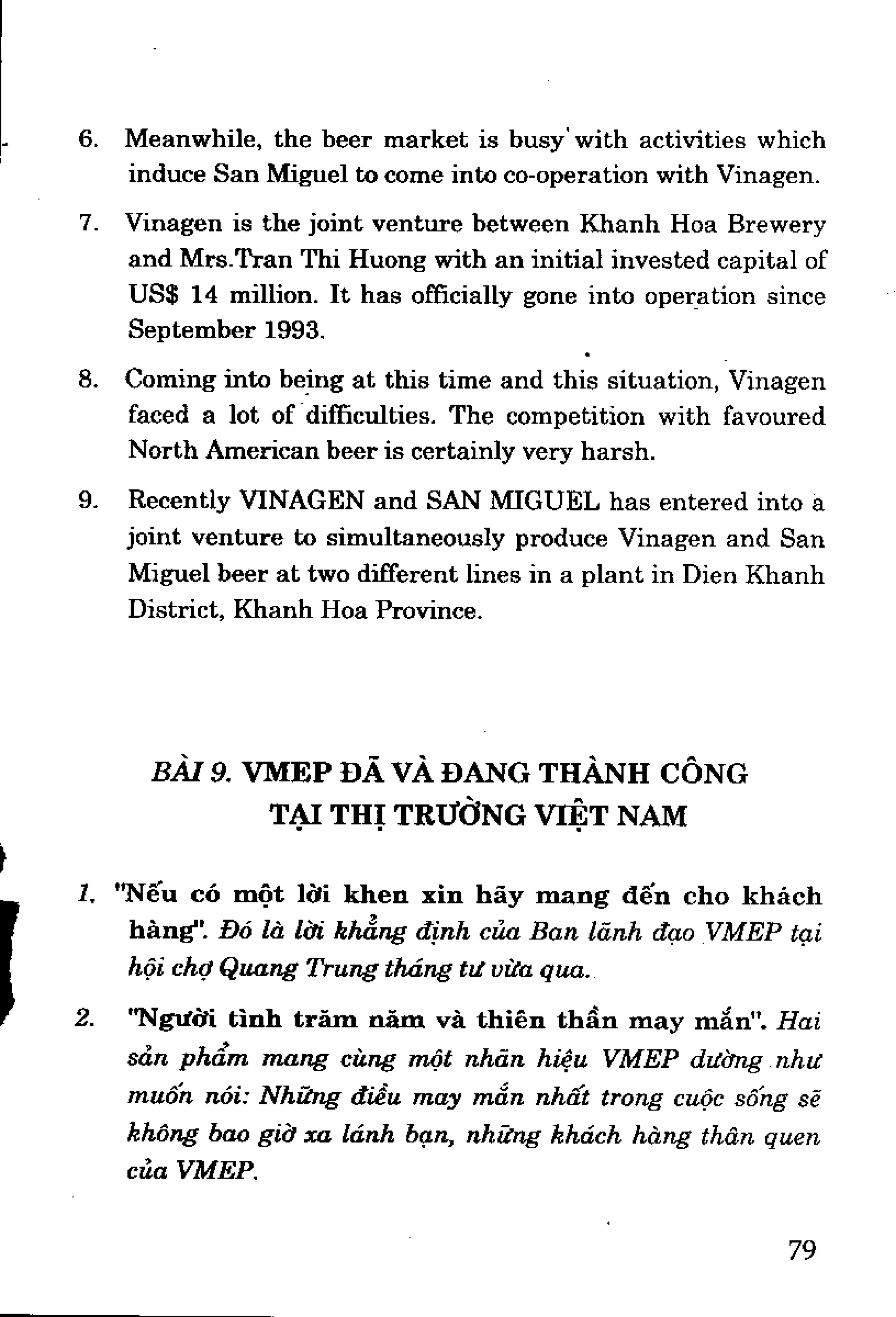 Luyện dịch Việt Anh