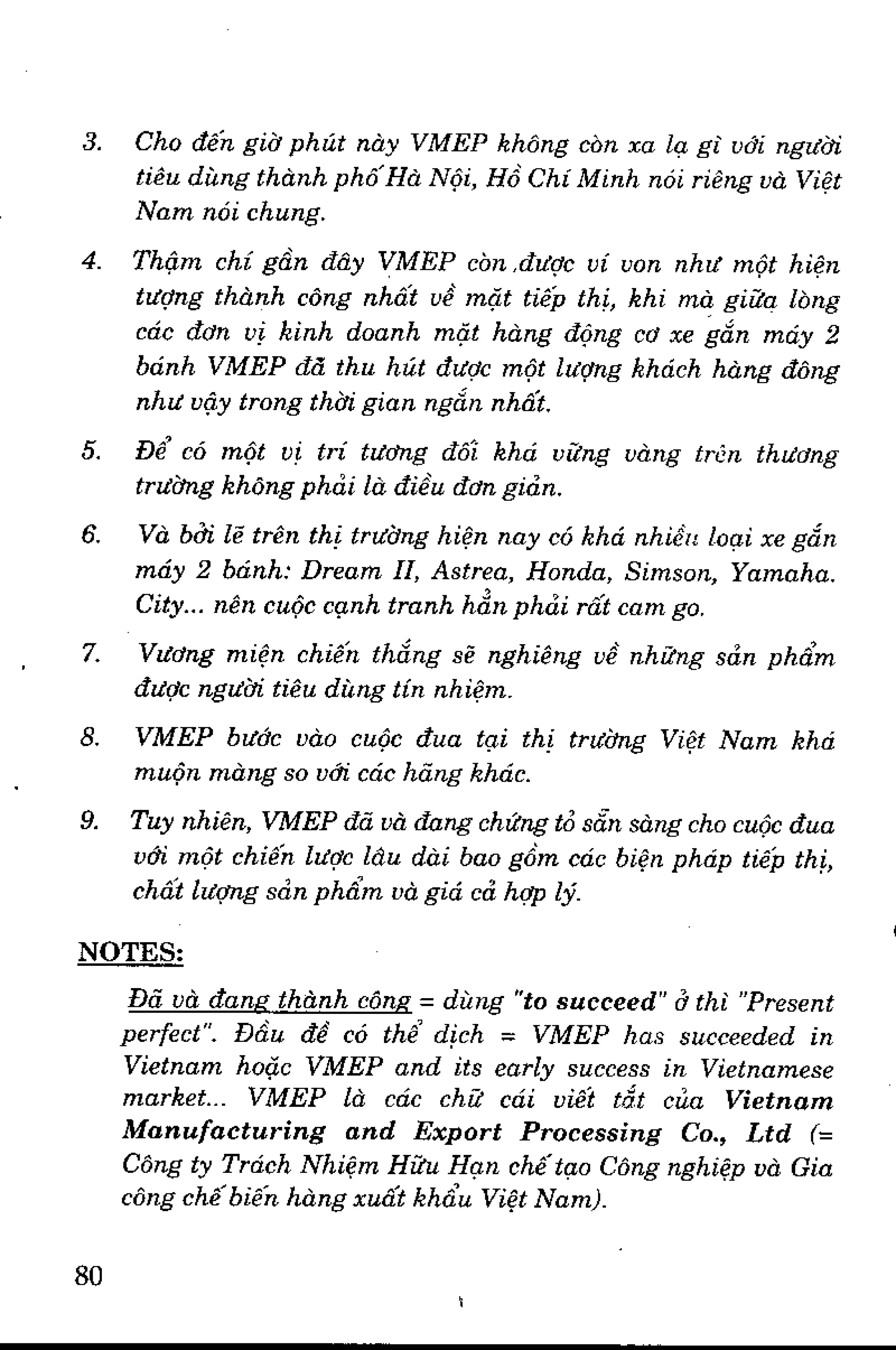 Luyện dịch Việt Anh