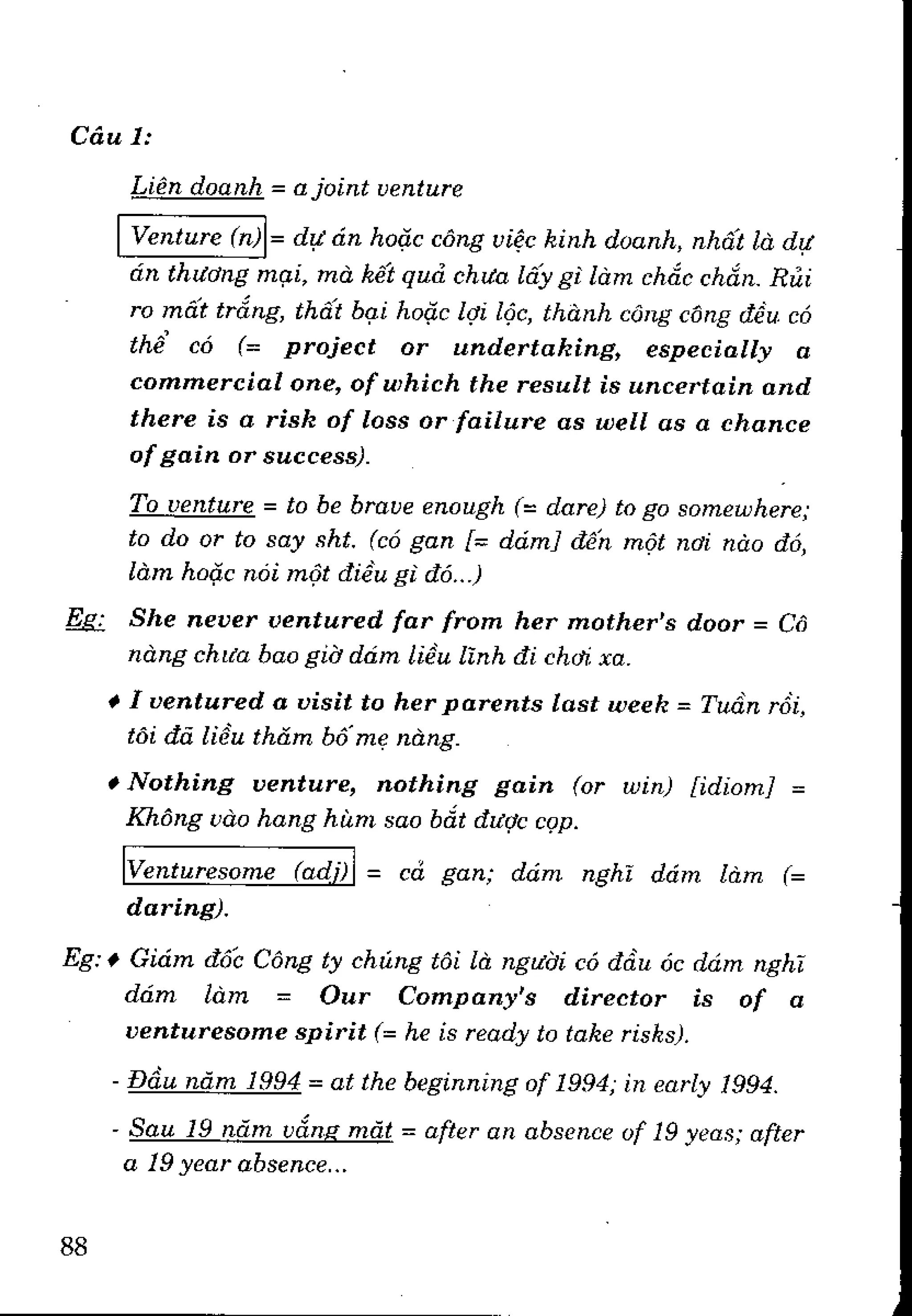 Luyện dịch Việt Anh