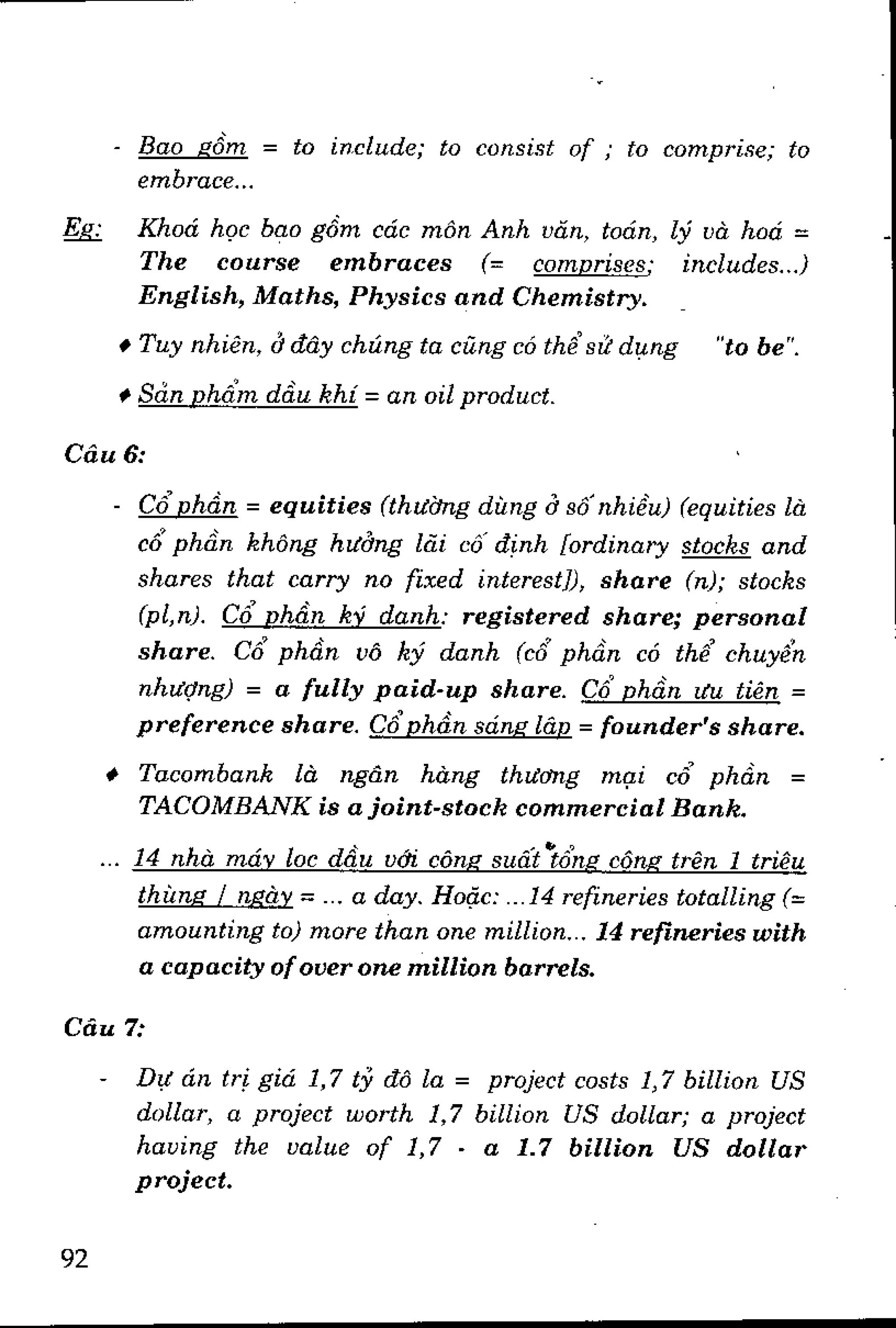 Luyện dịch Việt Anh