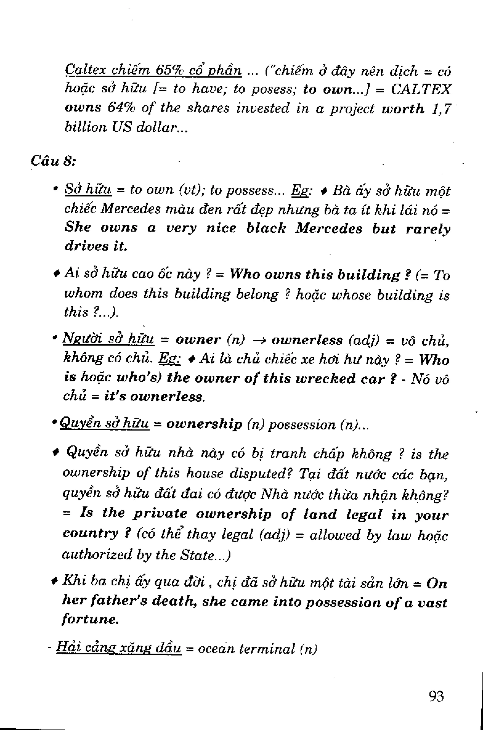 Luyện dịch Việt Anh