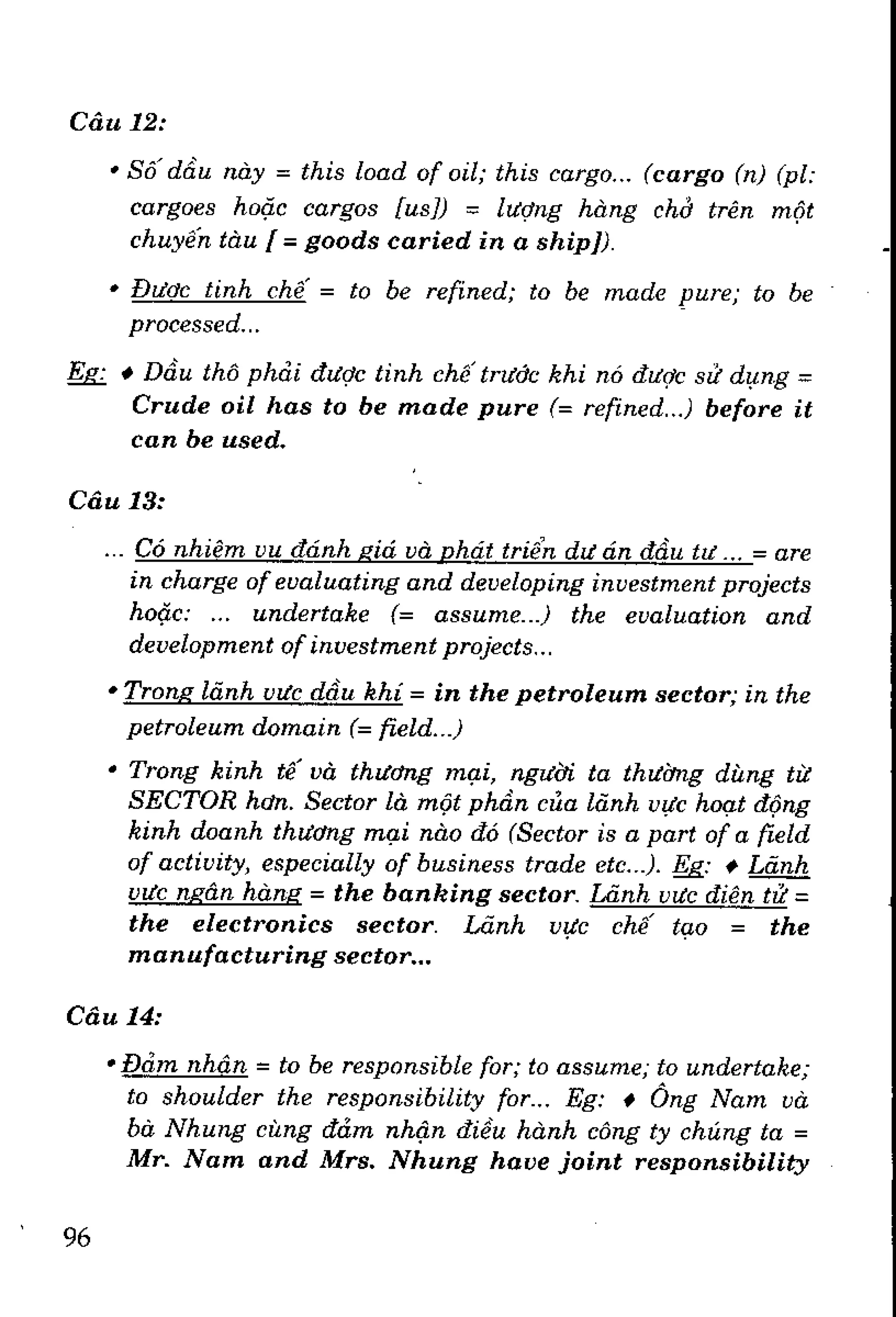 Luyện dịch Việt Anh