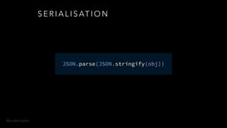 @onderceylan
S E R I A L I S AT I O N
 